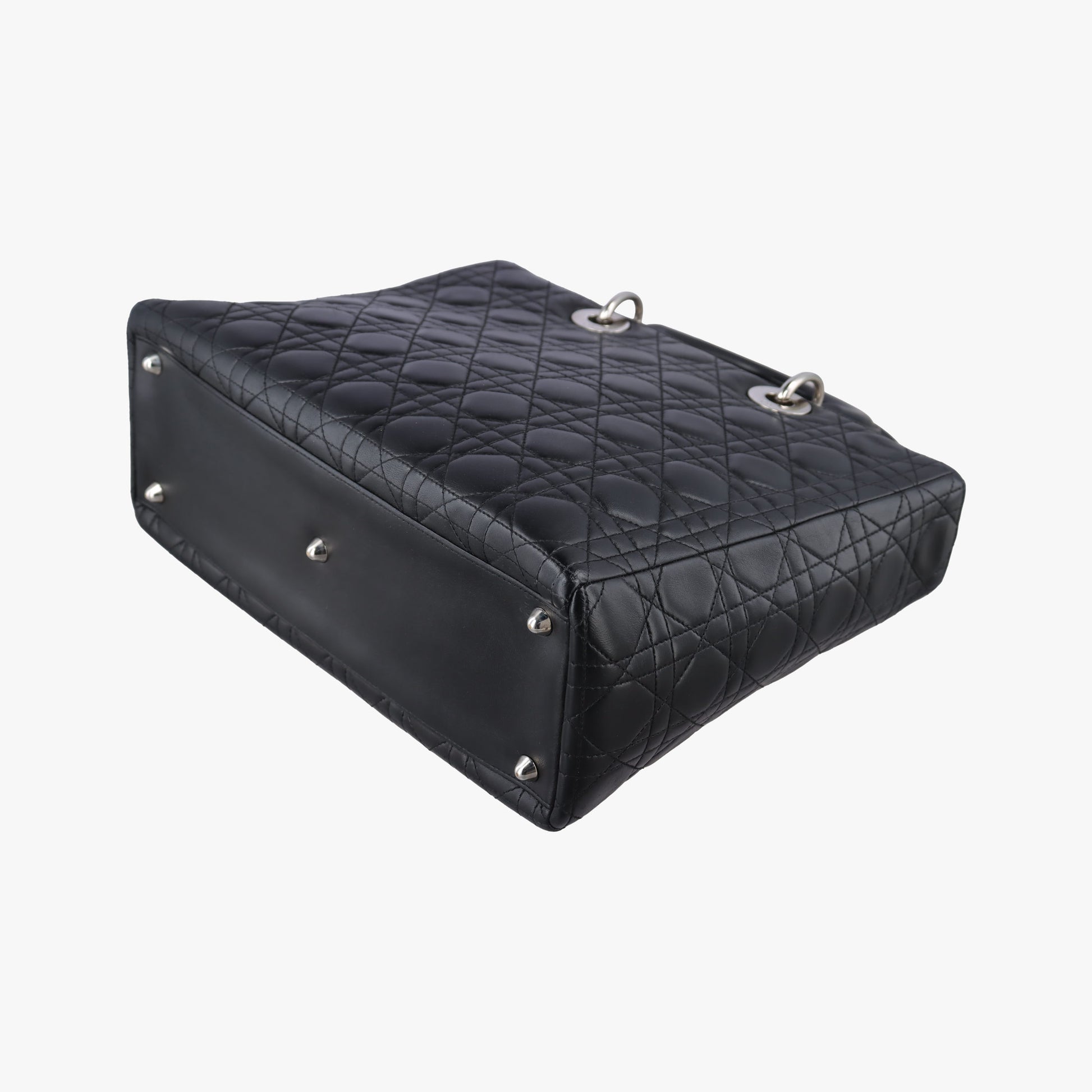 Lady Dior Black lambskin 31-MA-1014レディディオール ブラック ラムスキン 31-MA-1014