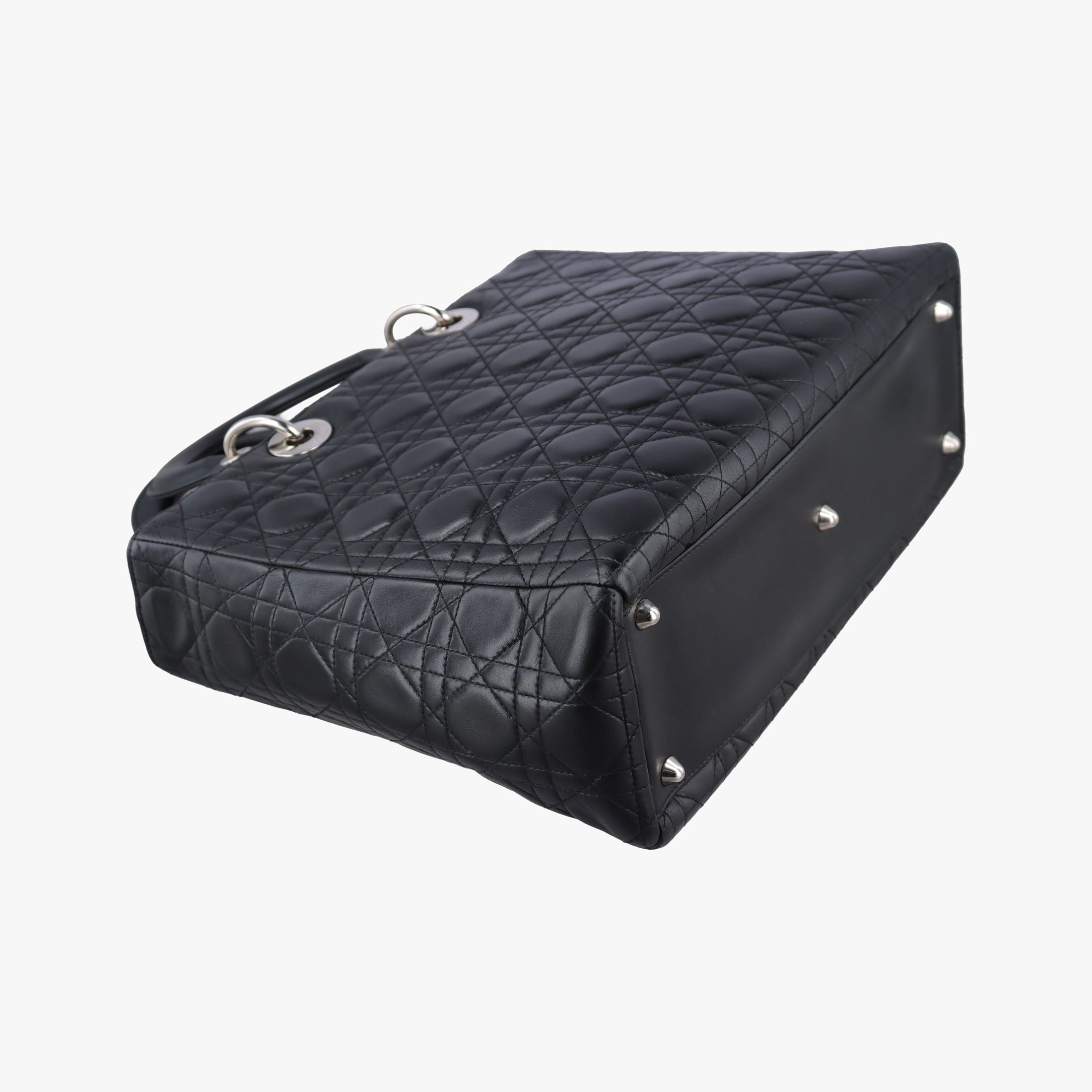 Lady Dior Black lambskin 31-MA-1014レディディオール ブラック ラムスキン 31-MA-1014