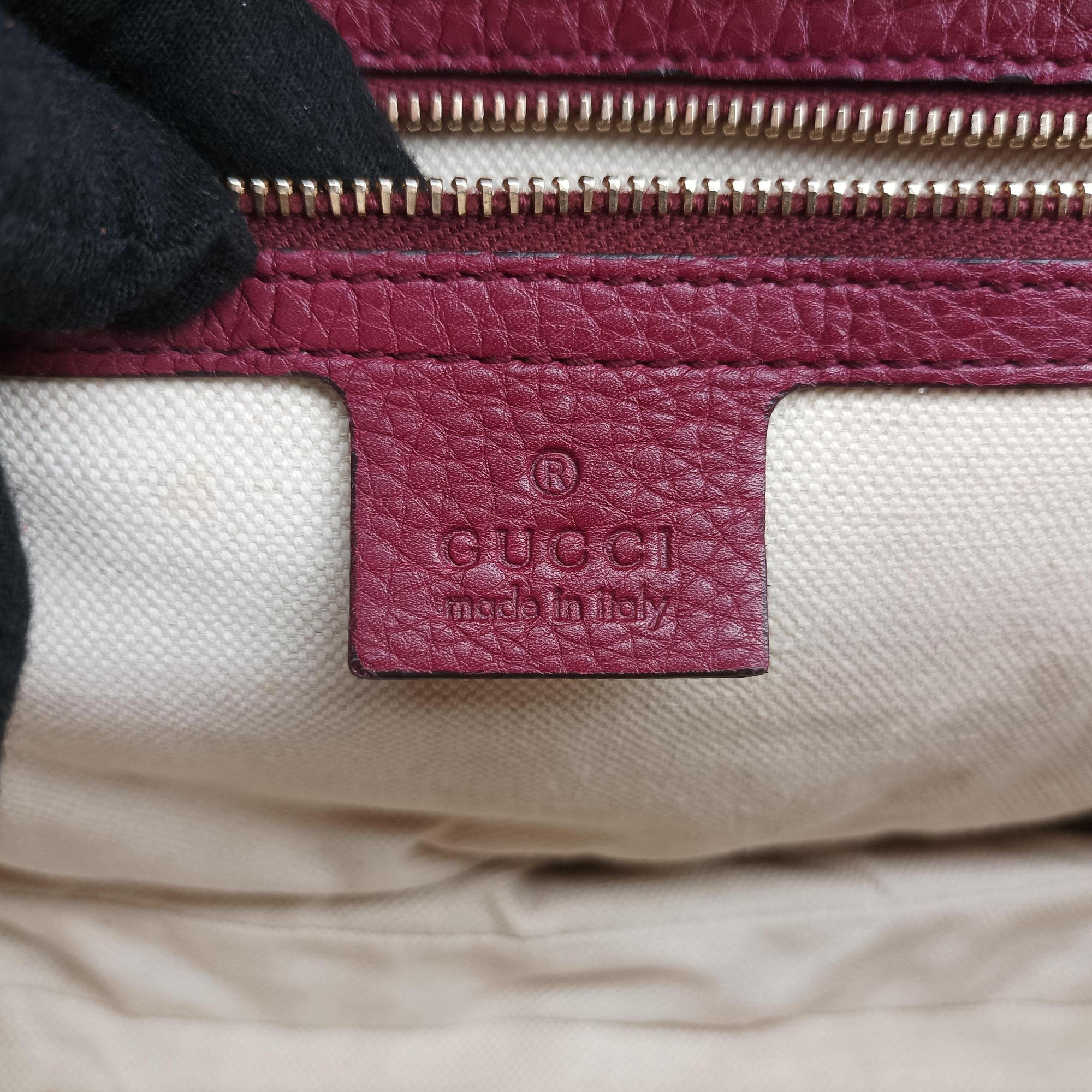 New Bamboo Burgundy Leather 254884 H010000965ニューバンブー ワインレッド レザー 254884 H010000965