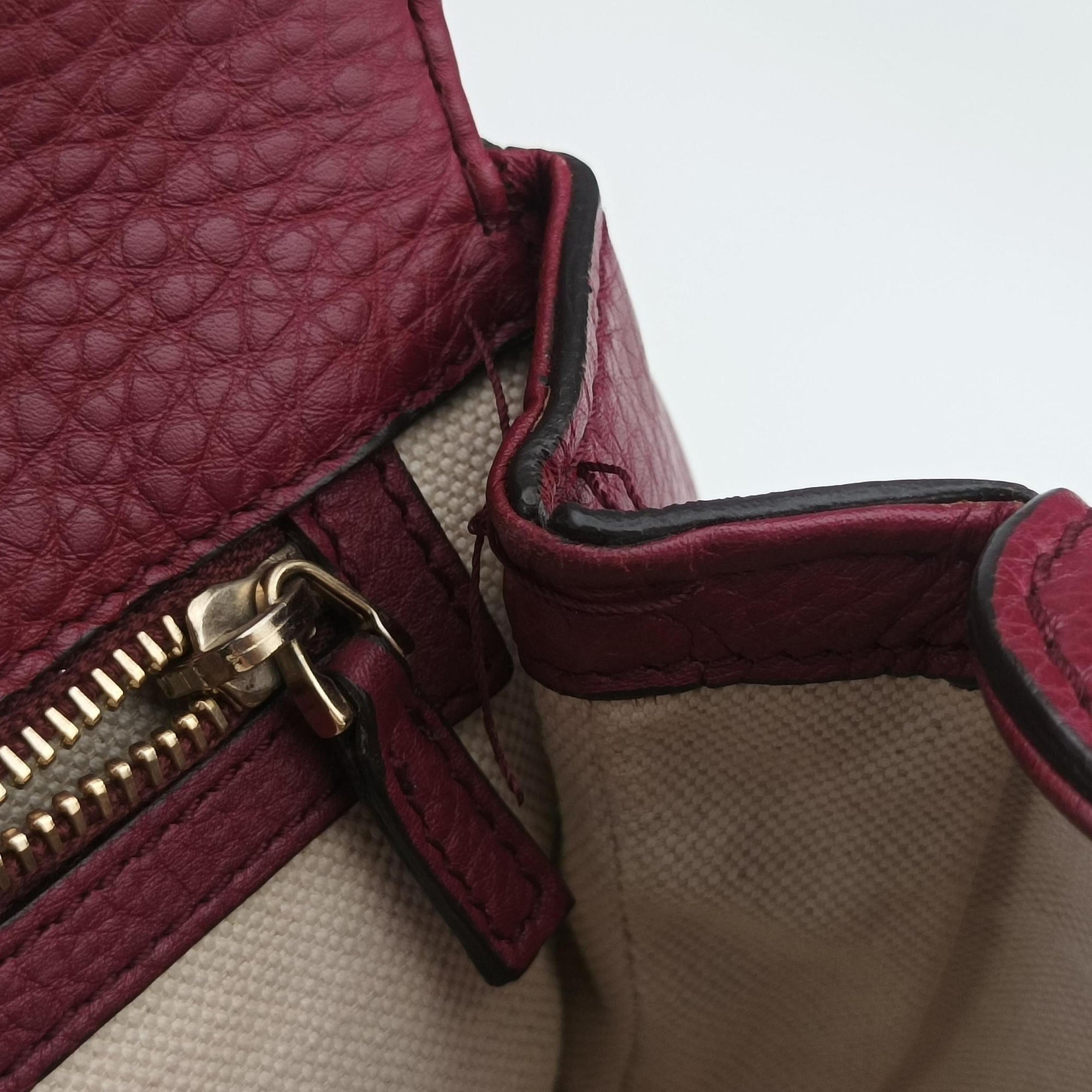 New Bamboo Burgundy Leather 254884 H010000965ニューバンブー ワインレッド レザー 254884 H010000965