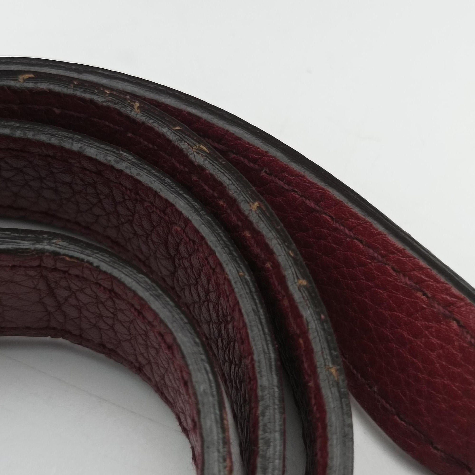 New Bamboo Burgundy Leather 254884 H010000965ニューバンブー ワインレッド レザー 254884 H010000965