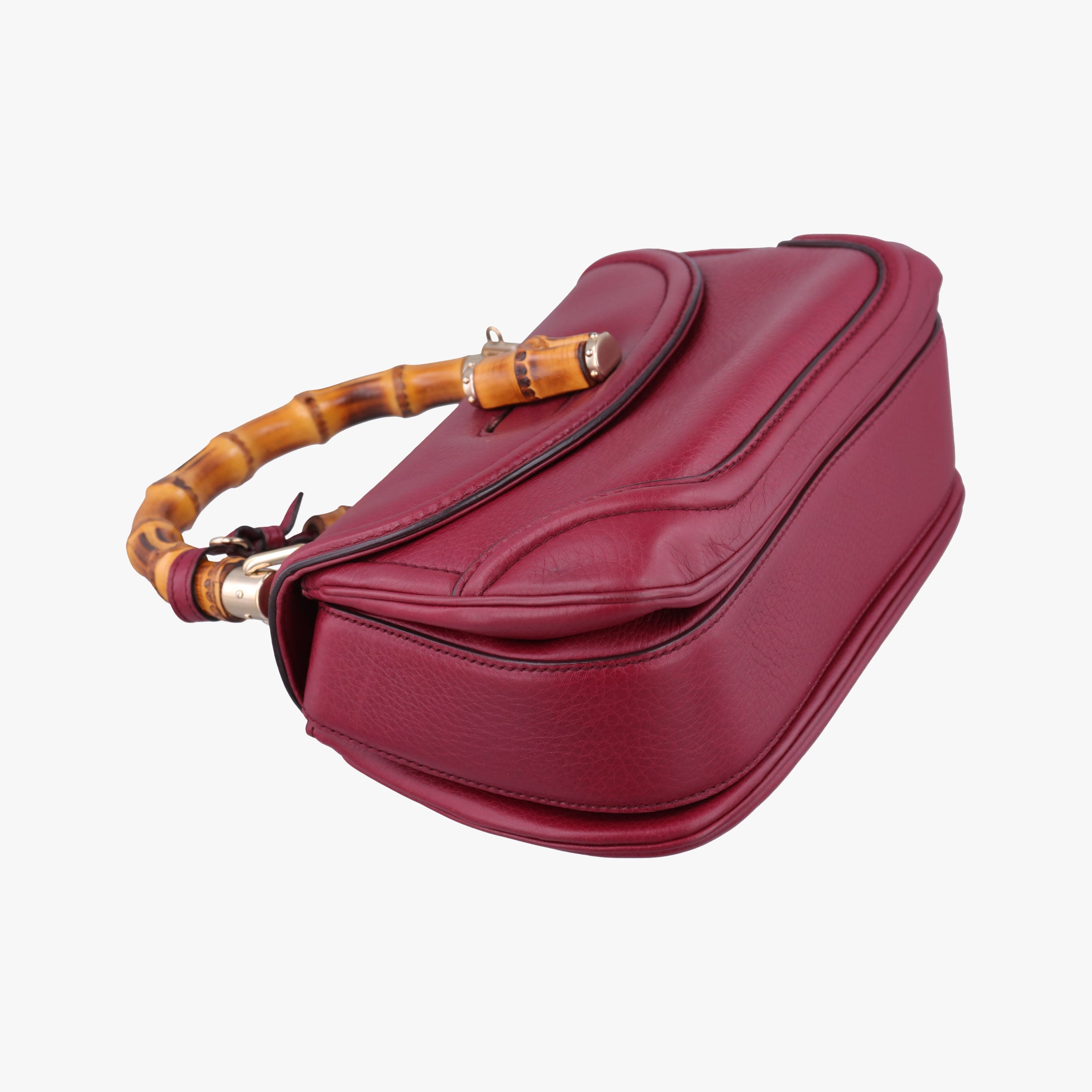 New Bamboo Burgundy Leather 254884 H010000965ニューバンブー ワインレッド レザー 254884 H010000965