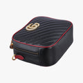 GG Marmont Bamboo Top Handle Black×red Leather 602270 G031105502GGマーモント バンブー トップ ハンドル ブラック×レッド レザー 602270 G031105502