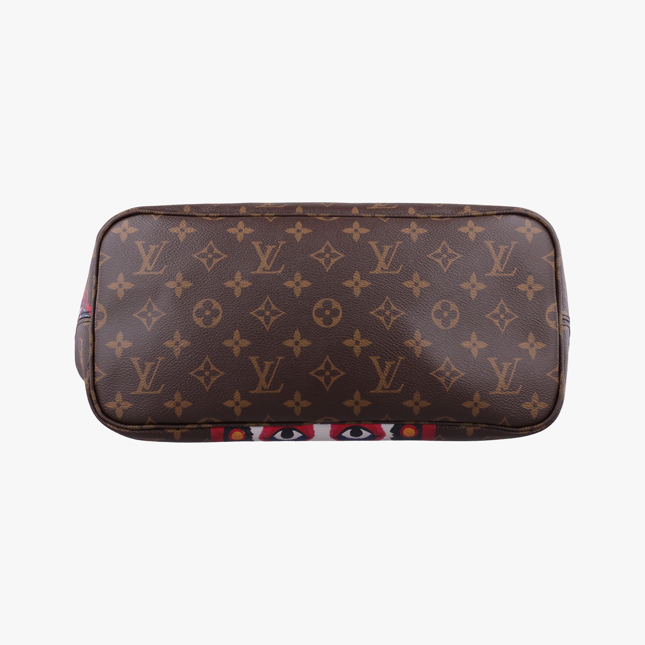 Neverfull MM Kabuki Daruma　Yamamoto Kansai Nicola Ghesquiere 2018 Japan Limited brown×multi Monogram Canvas M43499 GI4107  IC ChipネヴァーフルMM 歌舞伎 ダルマ 山本寛斎 ニコラ ジェスキエール 日本限定 モノグラム/ブラウン×マルチ モノグラムキャンバス M43499 GI4107  ICチップ