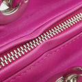 Lady Dior Rose lambskin 08-MA-0122レディディオール ローズ レッド ラムスキン 08-MA-0122
