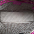 Lady Dior Rose lambskin 08-MA-0122レディディオール ローズ レッド ラムスキン 08-MA-0122