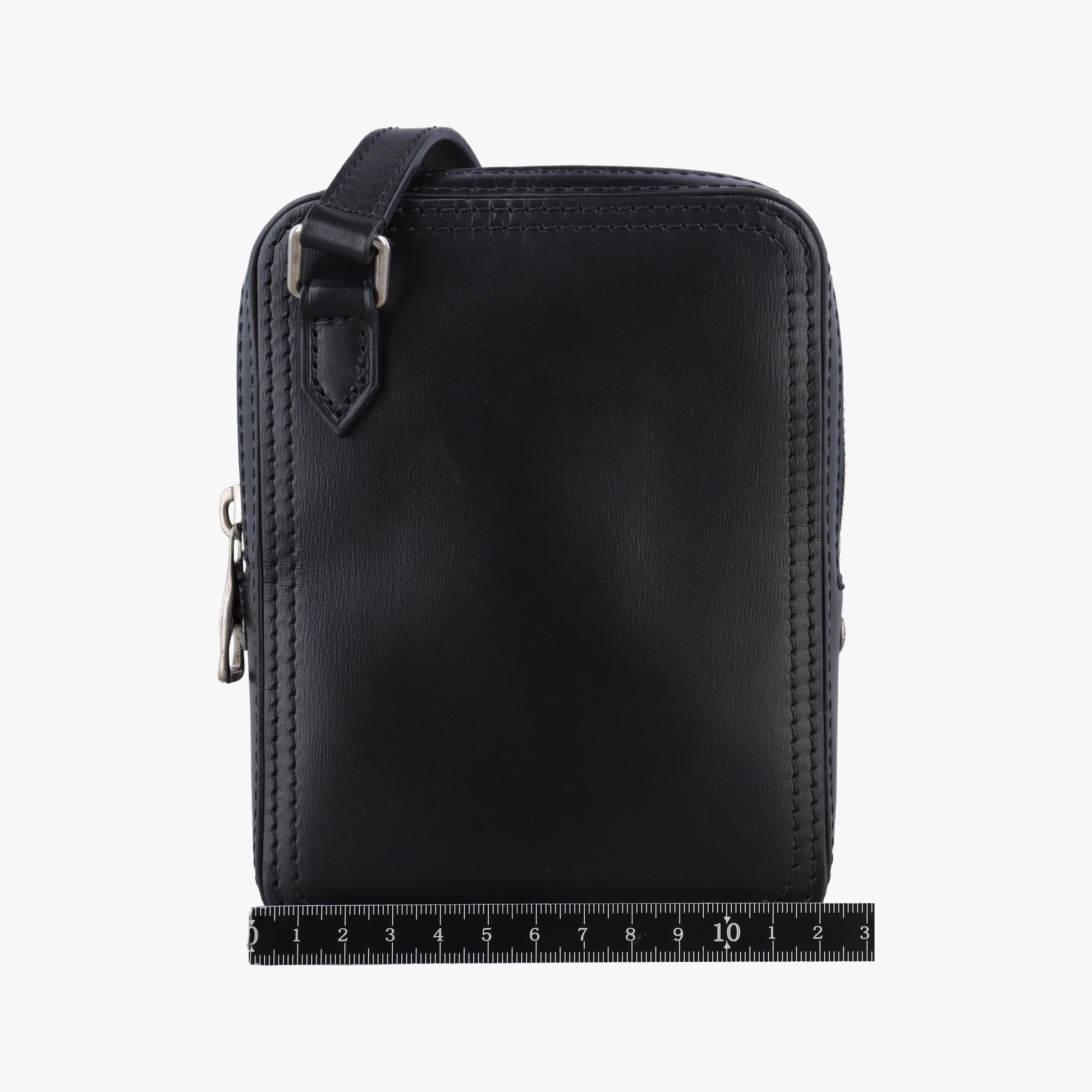 Danube messenger Black Leather M53975 CA2179 IC Chipダヌーブメッセンジャー ブラック レザー M53975 CA2179 ICチップ
