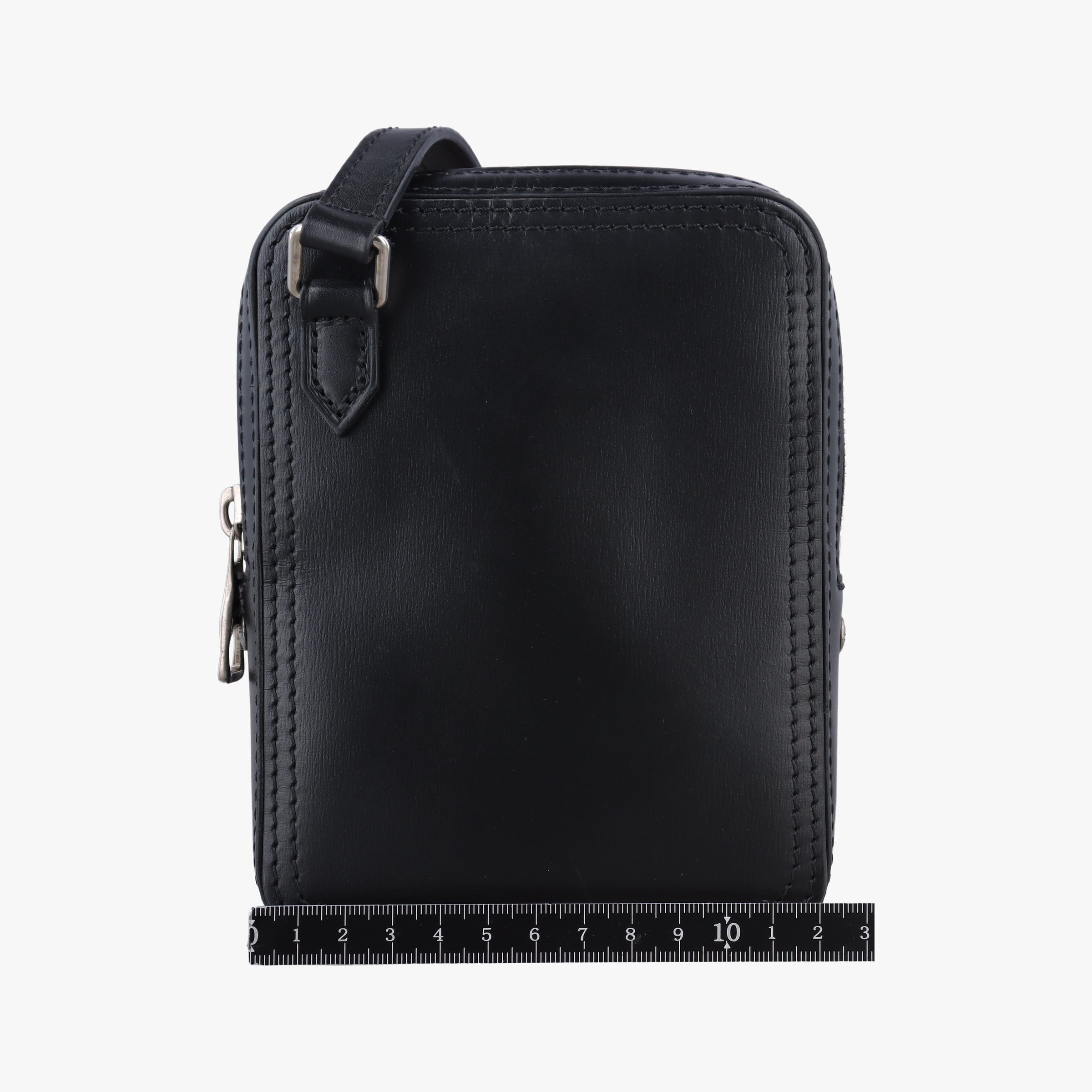 Danube messenger Black Leather M53975 CA2179 IC Chipダヌーブメッセンジャー ブラック レザー M53975 CA2179 ICチップ