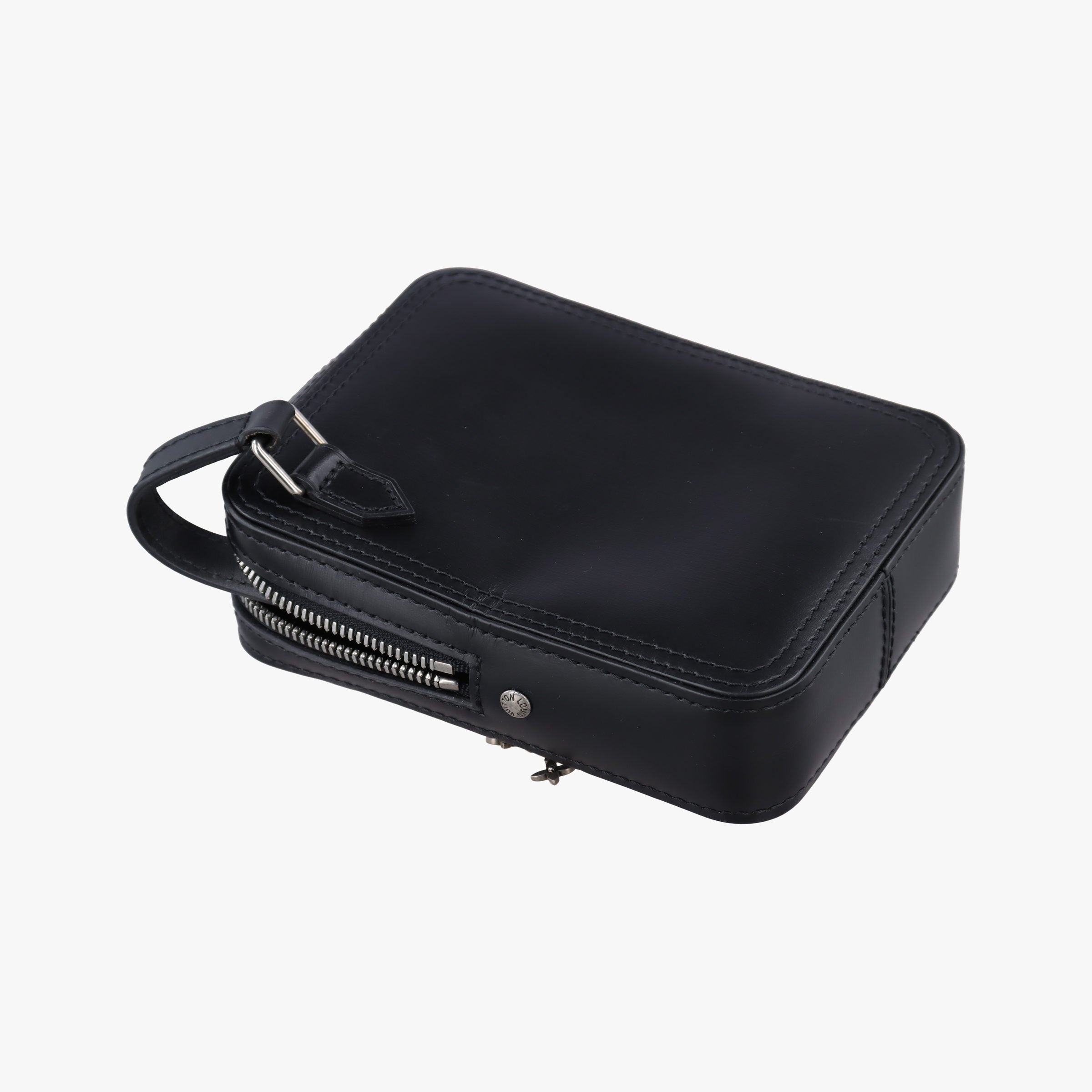 Danube messenger Black Leather M53975 CA2179 IC Chipダヌーブメッセンジャー ブラック レザー M53975 CA2179 ICチップ