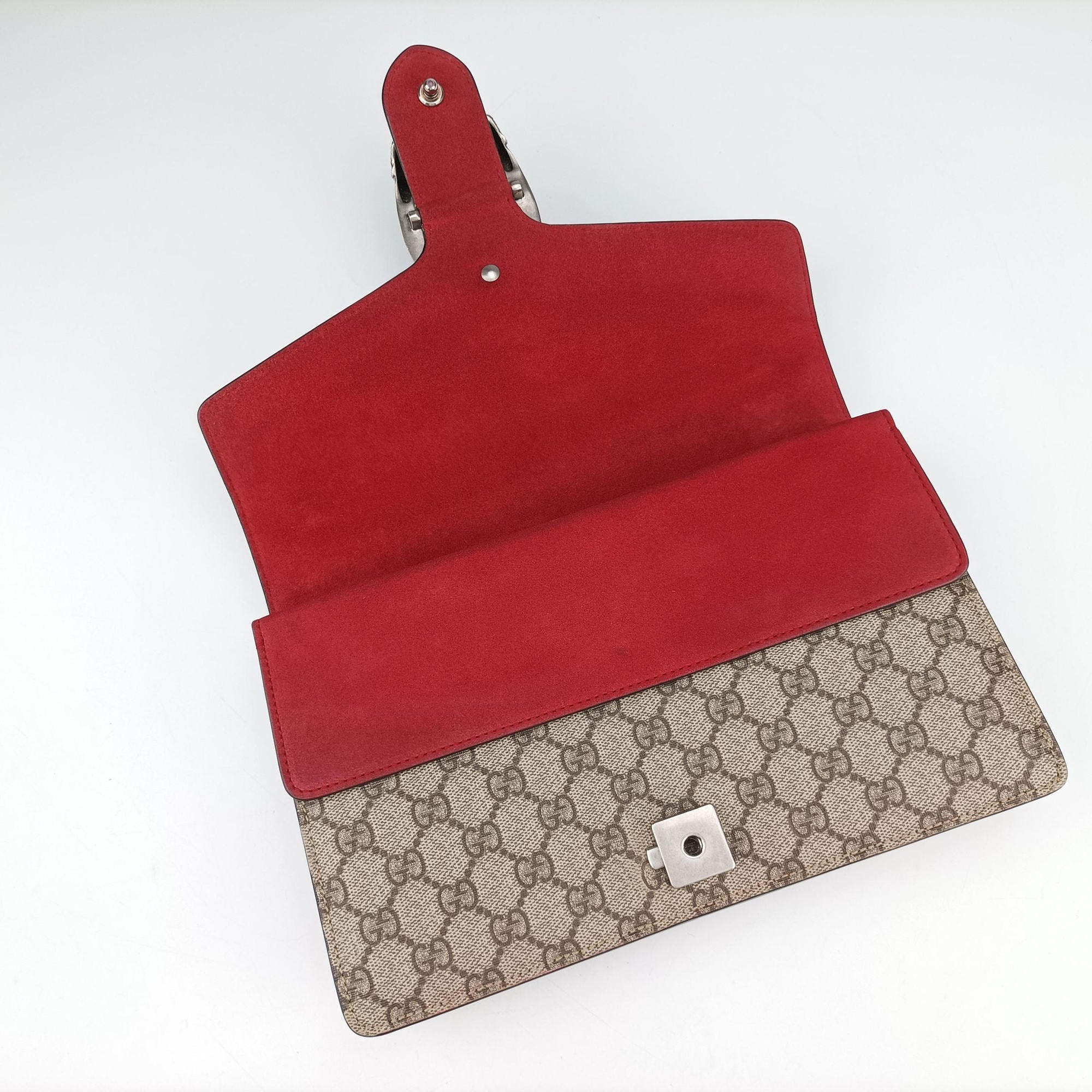 Dionysus Brown×red PVC coated canvas×suede 400249 H023541893ディオニュソス ブラウン×レッド PVCコーティングキャンバス×スエード 400249 H023541893