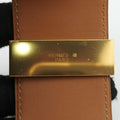 Collier de Chien Black×golden Leather × GP S ▢R SIコリエ ド シアン ブラック×ゴールド レザー×GP S ▢R SI
