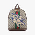 ophidia The Three Little Pigs Brown×Multicolour PVC coated canvas 552884 H027490446オフィディア三匹のこぶた ブラウン×マルチカラー PVCコーティングキャンバス 552884 H027490446