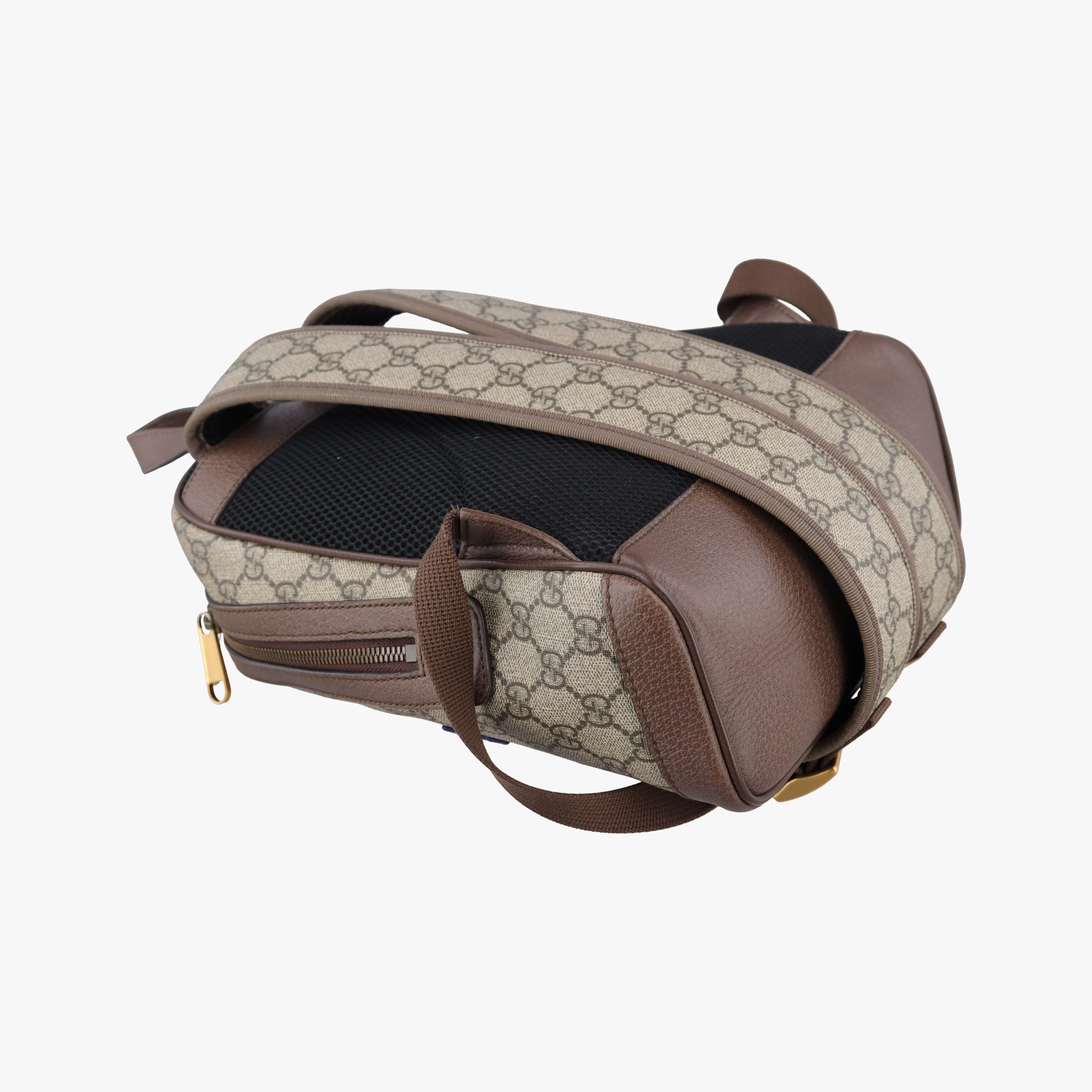 ophidia The Three Little Pigs Brown×Multicolour PVC coated canvas 552884 H027490446オフィディア三匹のこぶた ブラウン×マルチカラー PVCコーティングキャンバス 552884 H027490446