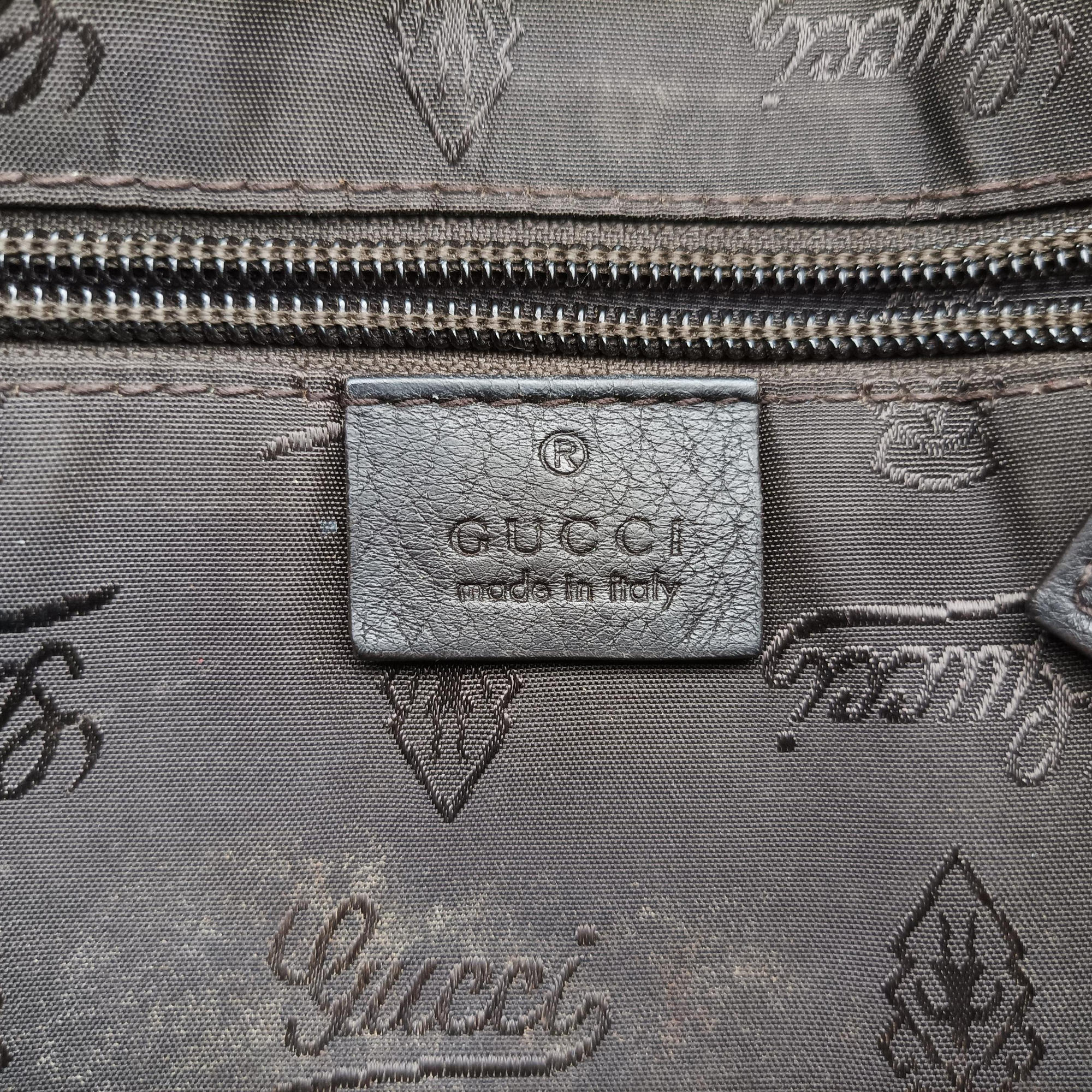 GG Plus GG Supreme Brown leather 223666 D015647508GGプラス GGスプリーム ブラウン レザー 223666 D015647508