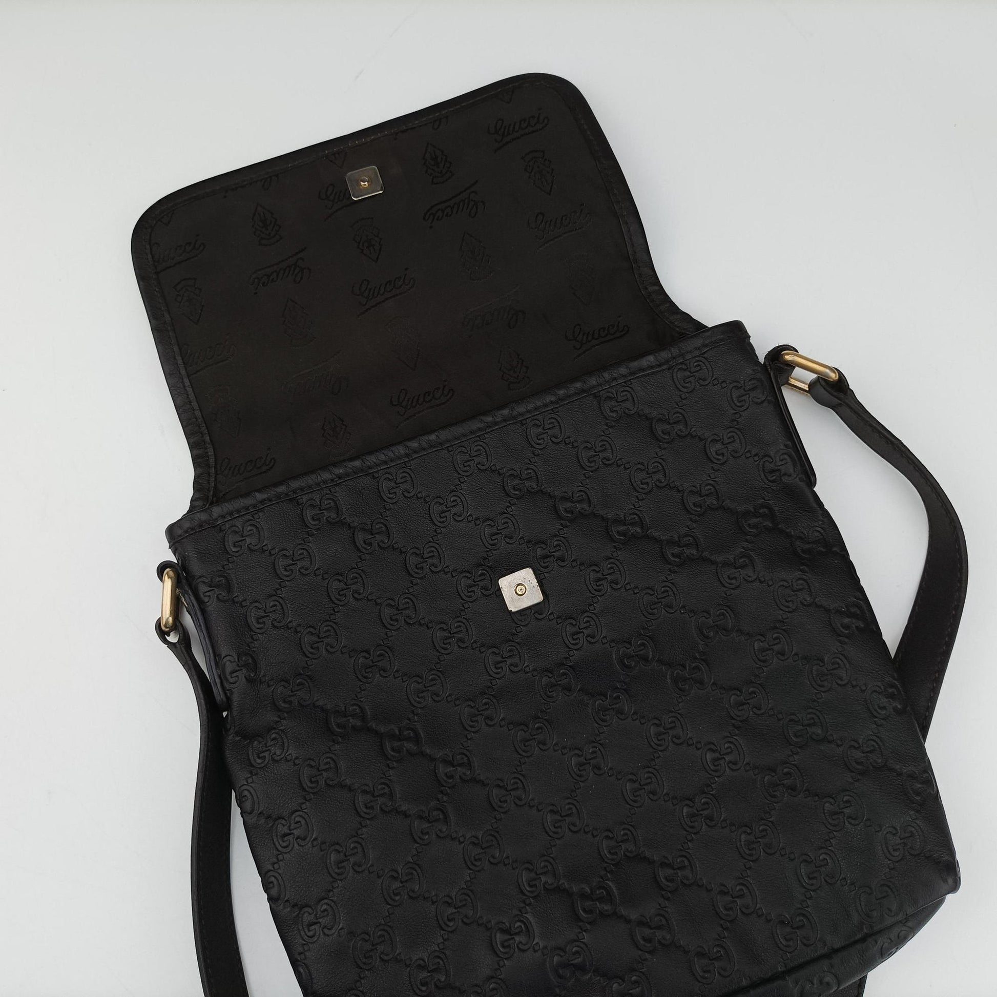 GG Plus GG Supreme Brown leather 223666 D015647508GGプラス GGスプリーム ブラウン レザー 223666 D015647508