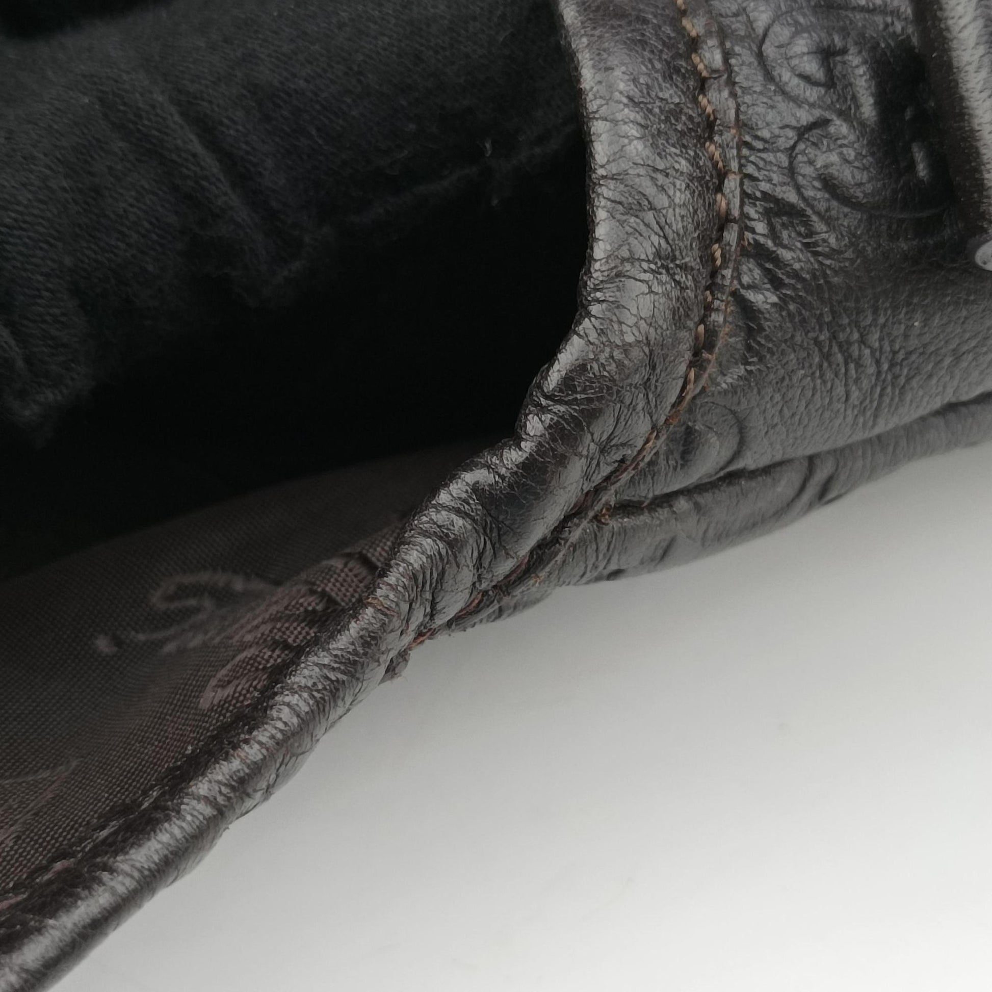 GG Plus GG Supreme Brown leather 223666 D015647508GGプラス GGスプリーム ブラウン レザー 223666 D015647508