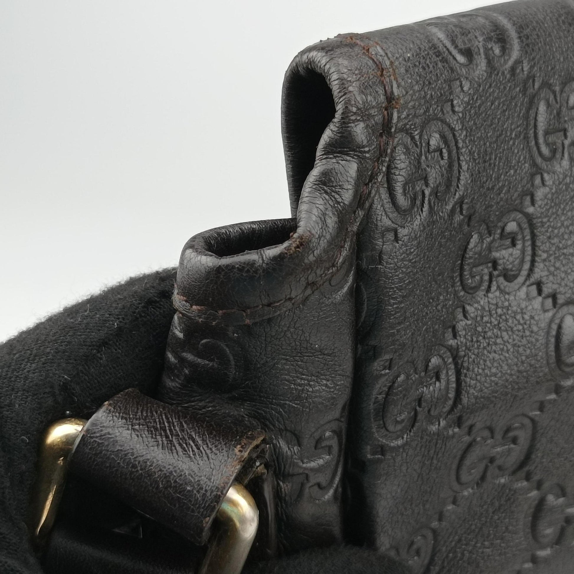 GG Plus GG Supreme Brown leather 223666 D015647508GGプラス GGスプリーム ブラウン レザー 223666 D015647508