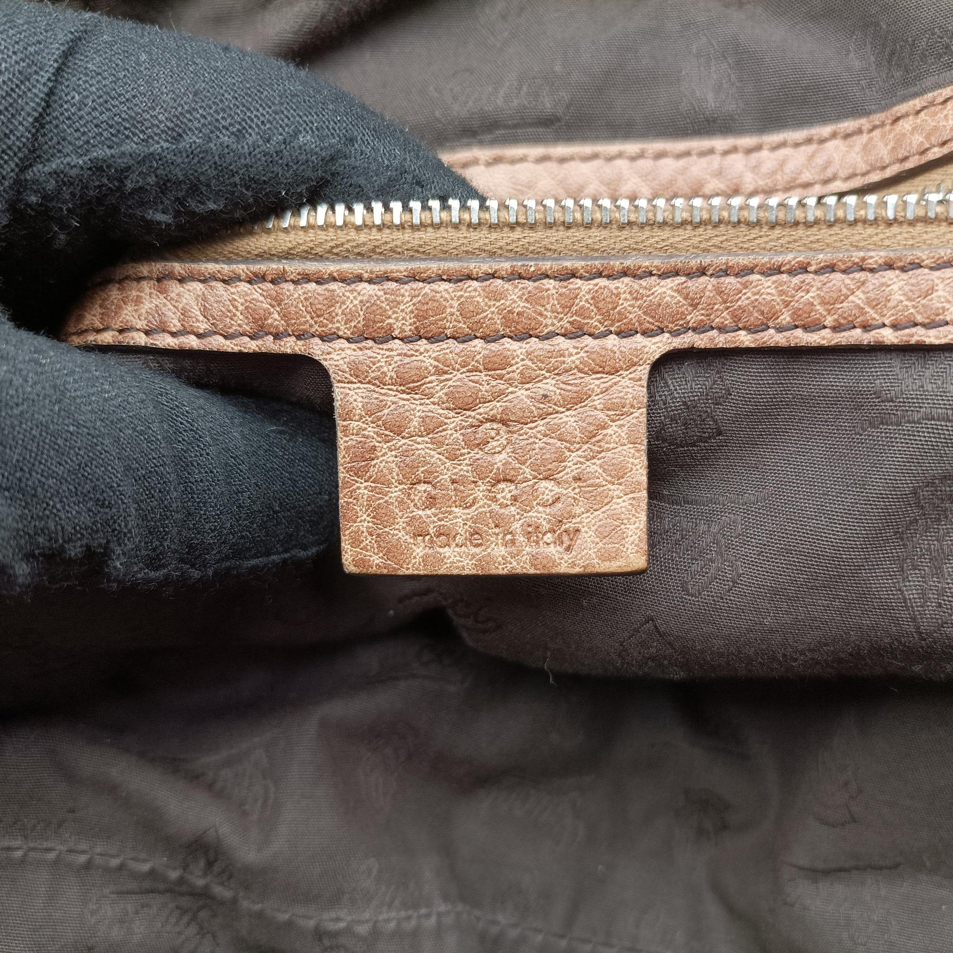 Medium Bamboo Brown canvas×leather 232959 F8323206ミディアム バンブー ブラウン キャンバス×レザー 232959 F8323206