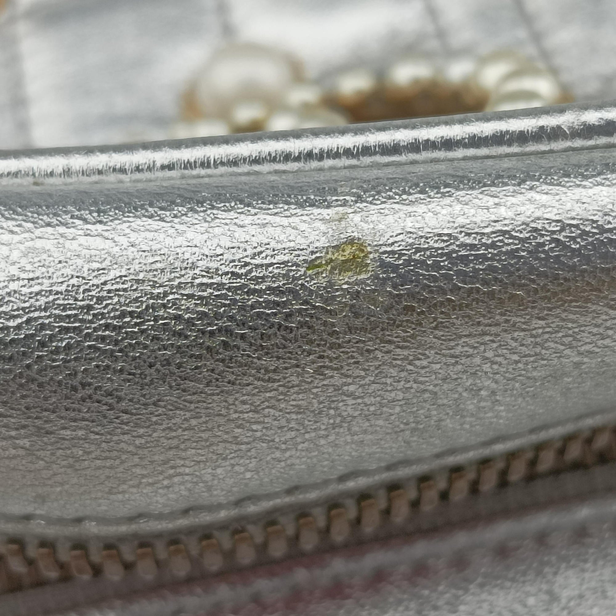 GG Marmont Silver Leather 447632 G021273675GGマーモント シルバー レザー 447632 G021273675