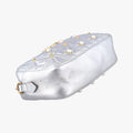 GG Marmont Silver Leather 447632 G021273675GGマーモント シルバー レザー 447632 G021273675