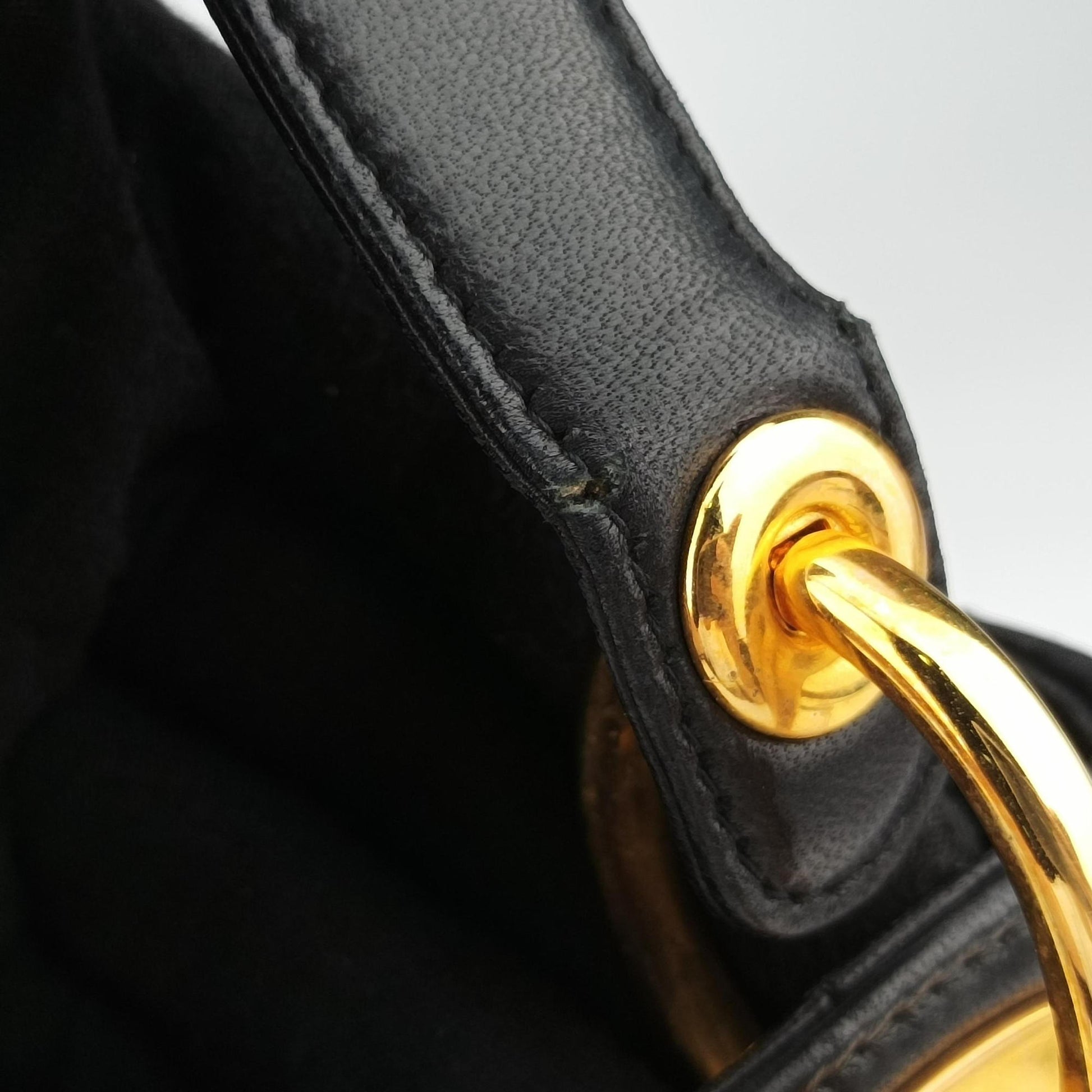 Lady Dior Black Lambskin MA-0957レディディオール ブラック ラムスキン MA-0957