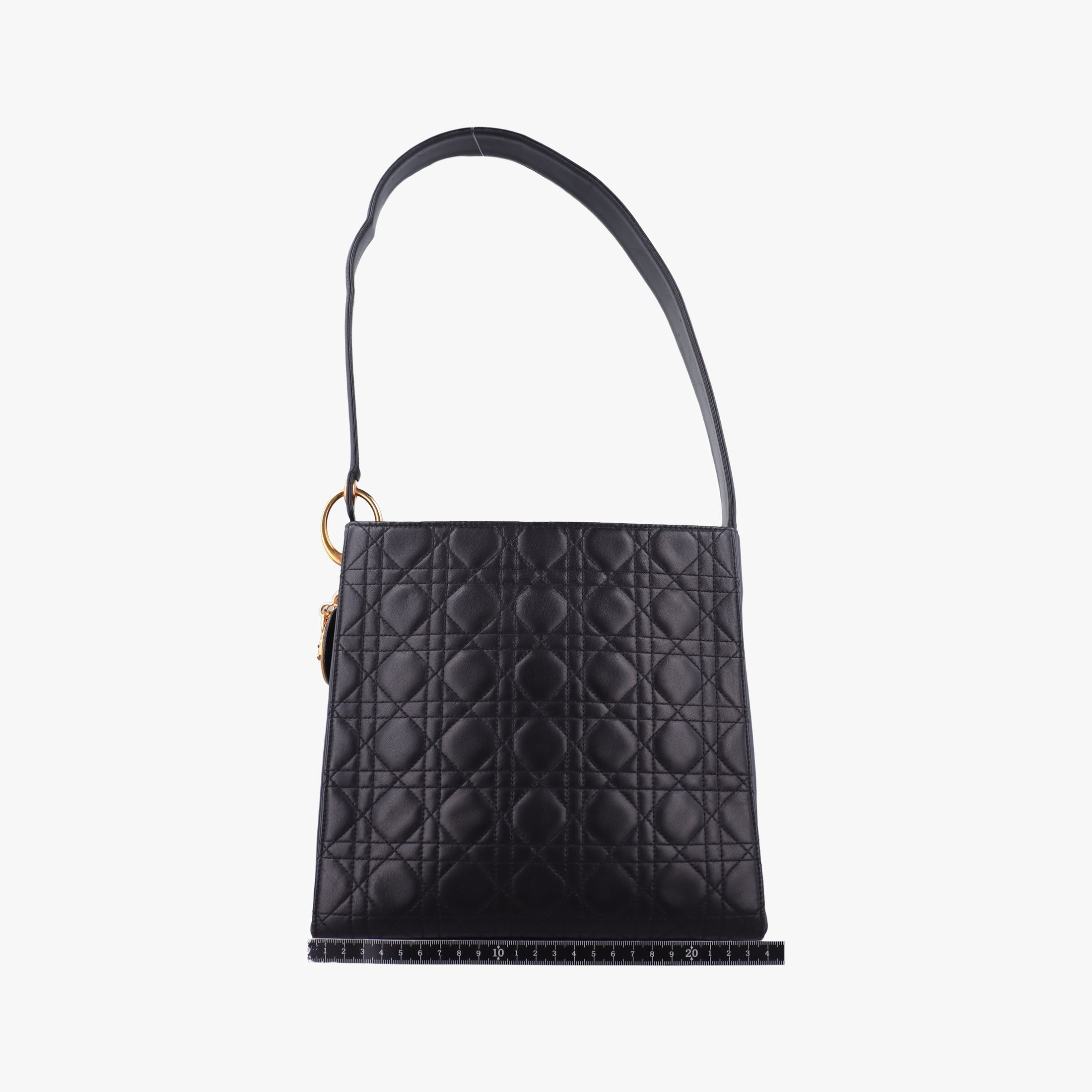 Lady Dior Black Lambskin MA-0957レディディオール ブラック ラムスキン MA-0957