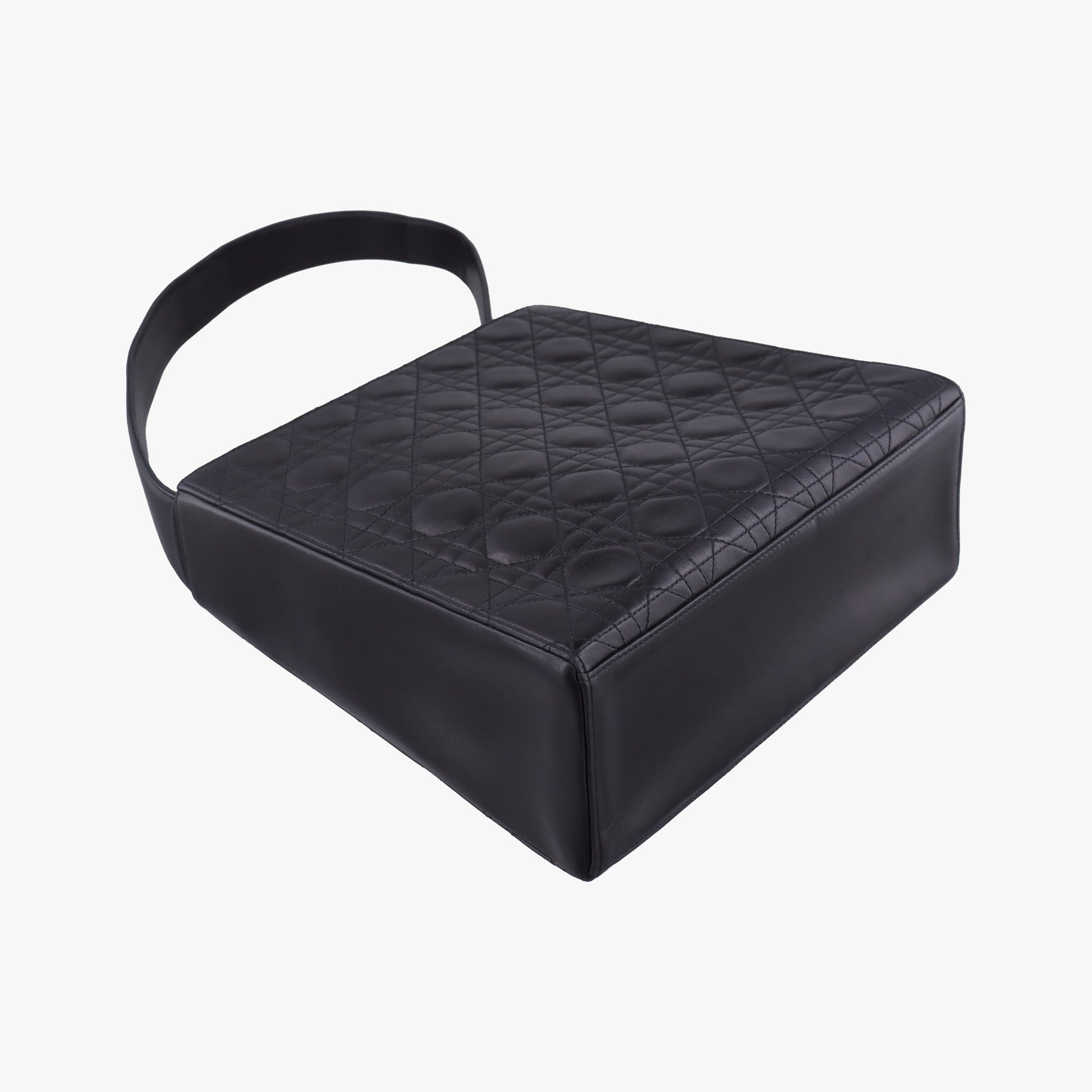 Lady Dior Black Lambskin MA-0957レディディオール ブラック ラムスキン MA-0957
