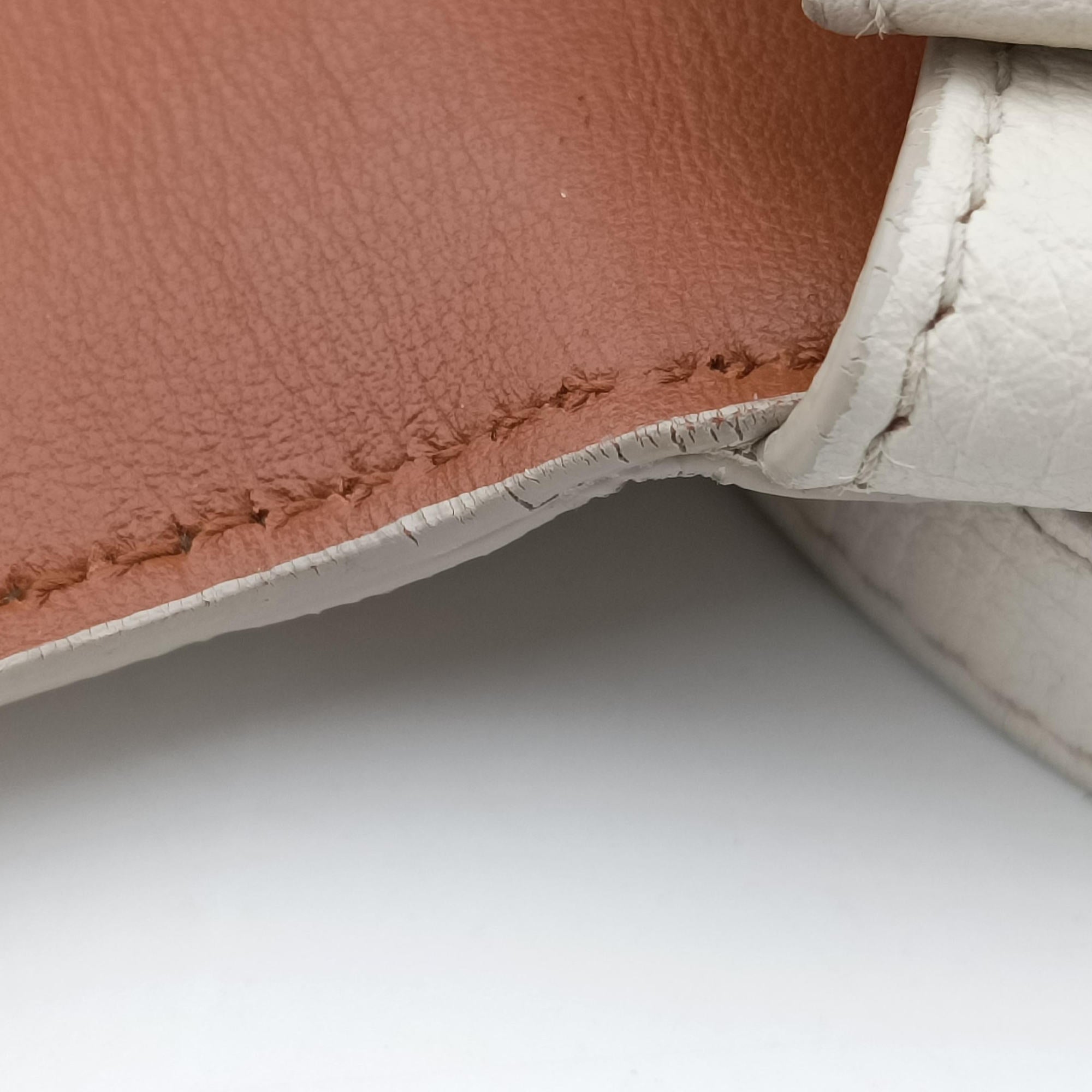 Palmelato White Leather IC Chipパルメラート ホワイト レザー ICチップ