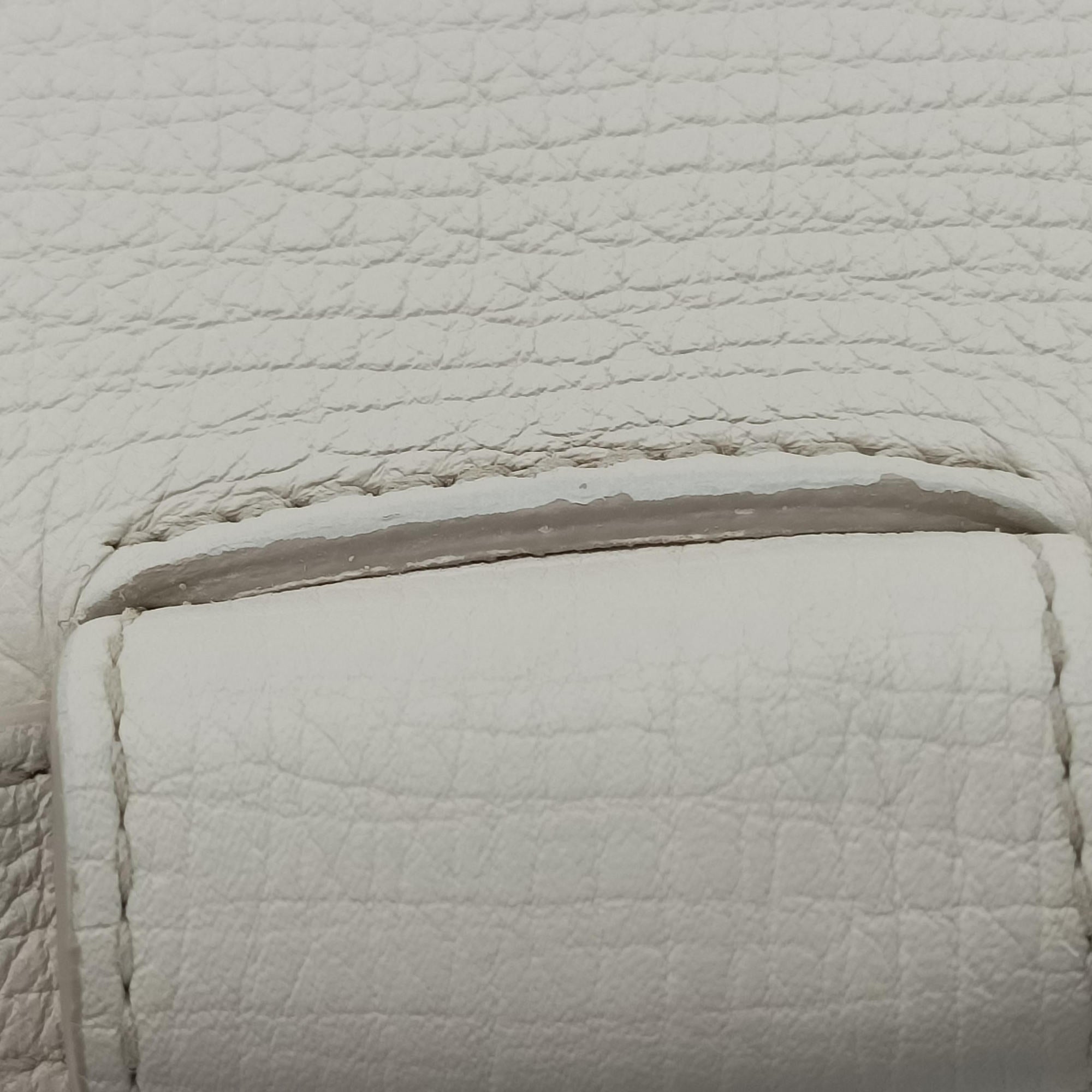 Palmelato White Leather IC Chipパルメラート ホワイト レザー ICチップ