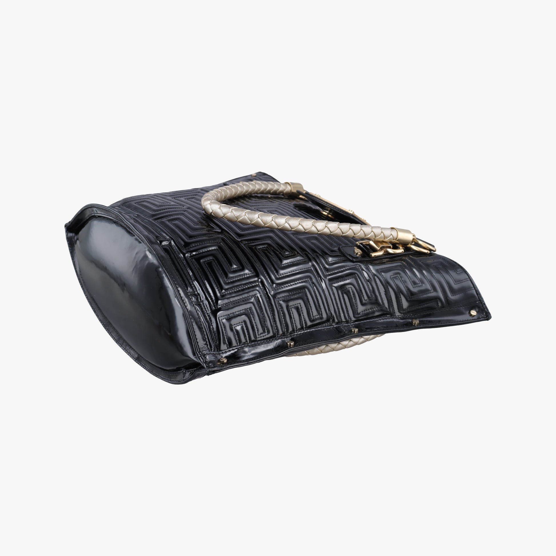 Snap Out Of It Black Patent スナップアウト オブ イット ブラック パテント 