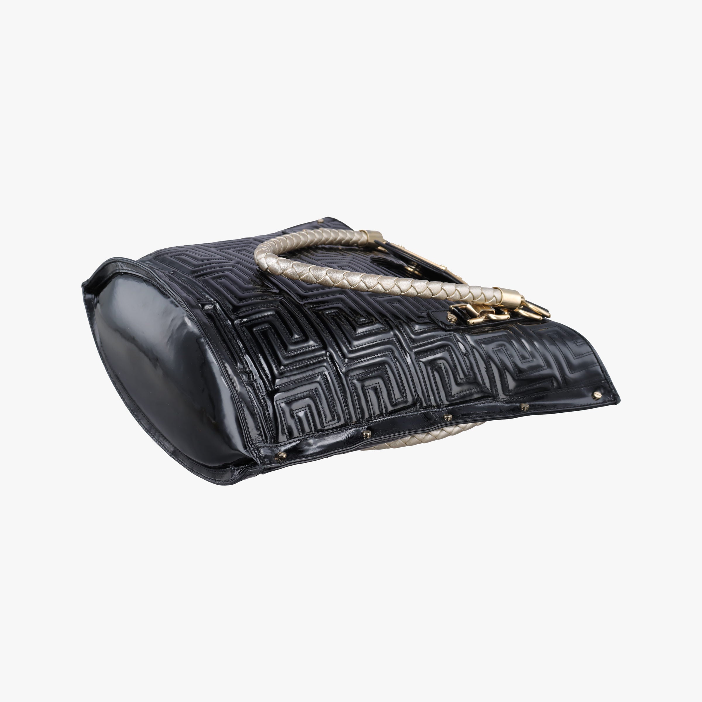 Snap Out Of It Black Patent スナップアウト オブ イット ブラック パテント 