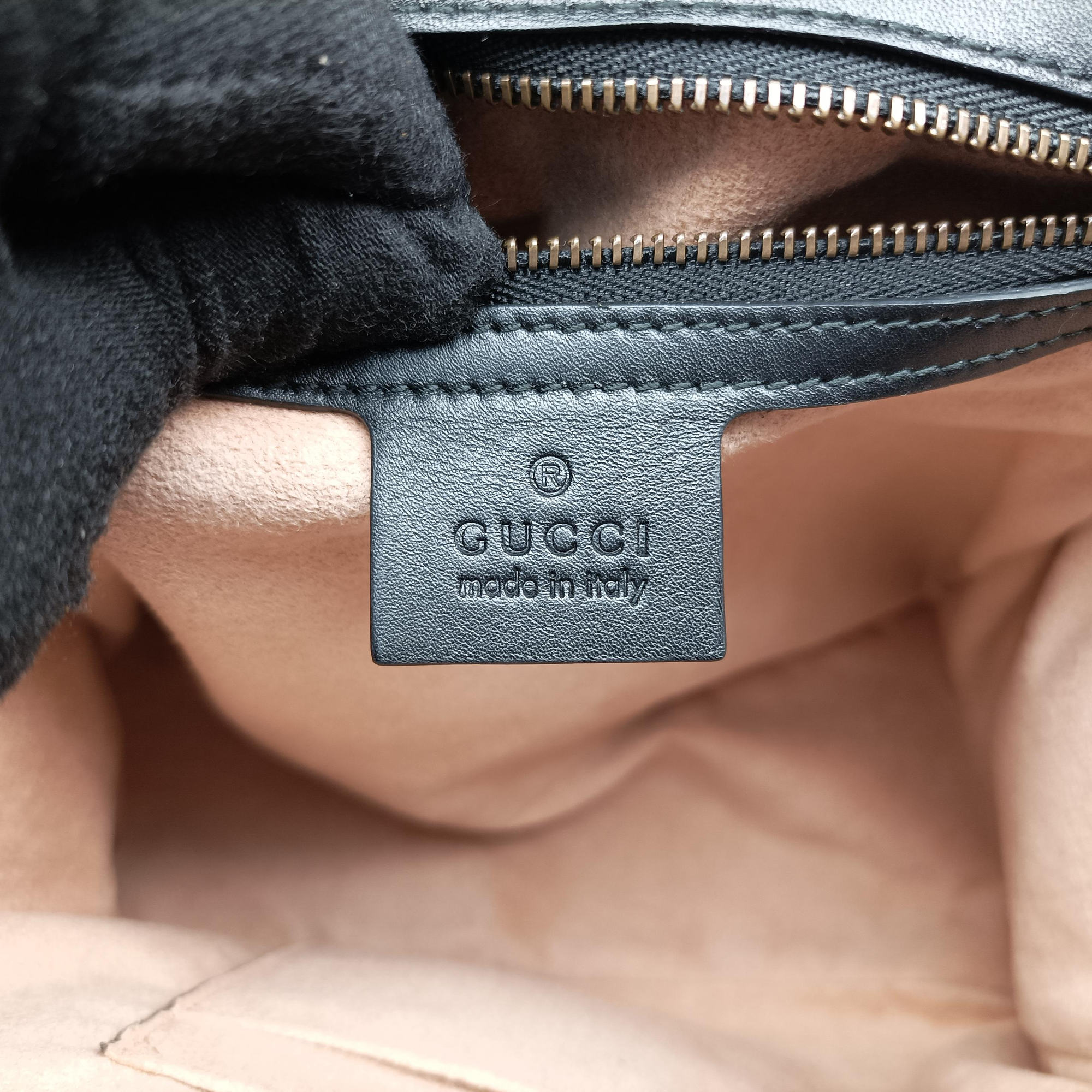 Queen Margaret Bamboo Black×White Leather 476664 E022769871クイーンマーガレット バンブー ブラック×ホワイト レザー 476664 E022769871