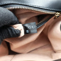 Queen Margaret Bamboo Black×White Leather 476664 E022769871クイーンマーガレット バンブー ブラック×ホワイト レザー 476664 E022769871