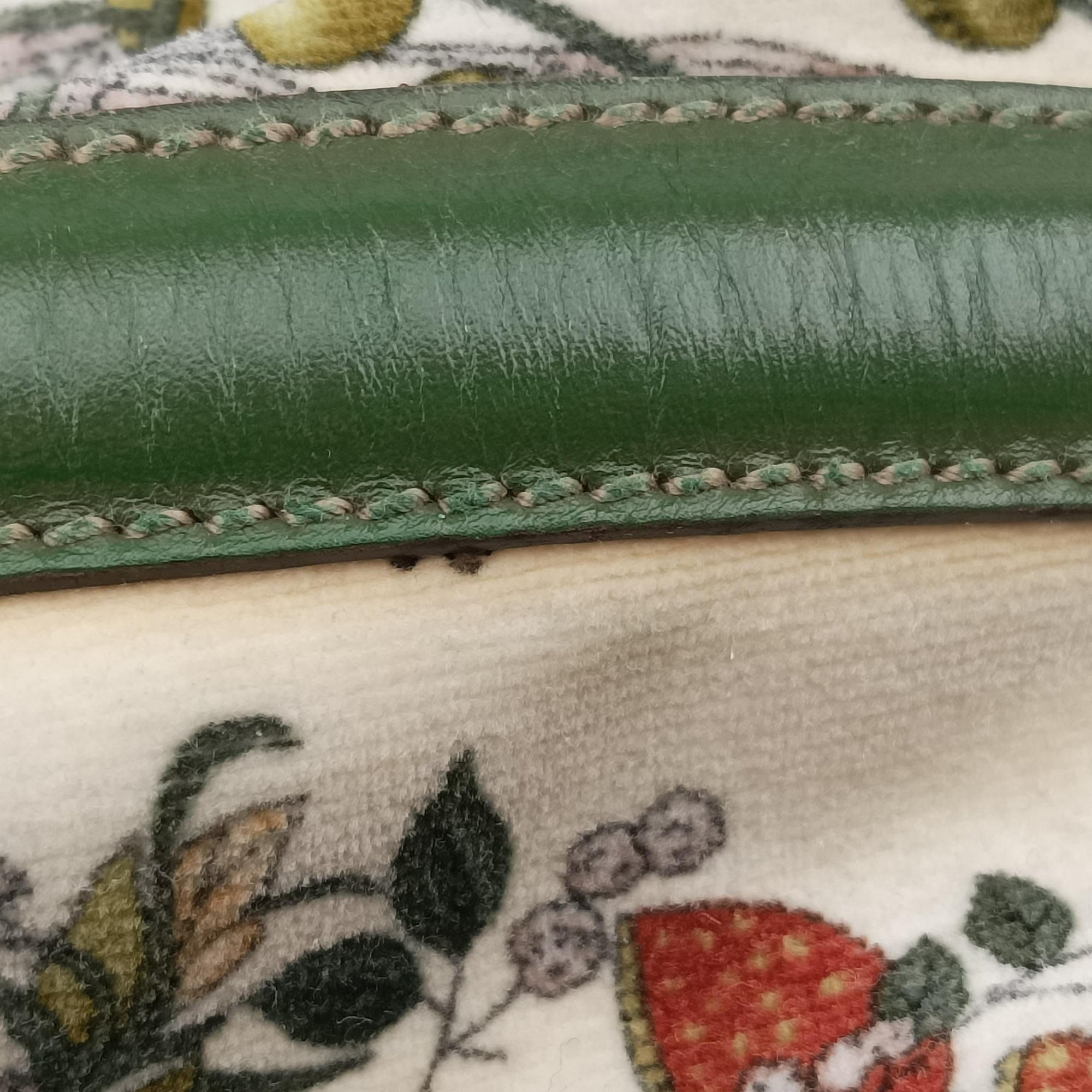 Interlocking GG Mushroom Flora Multicolour velour 162886 インターロッキング GG キノコ フローラ マルチカラー ベロア 162886 