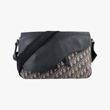 Oblique Saddle Navy×Black Jacquard×Leather 29-BO-1210オブリーク サドル ネイビー×ブラック ジャガード×レザー 29-BO-1210