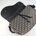 Oblique Saddle Navy×Black Jacquard×Leather 29-BO-1210オブリーク サドル ネイビー×ブラック ジャガード×レザー 29-BO-1210