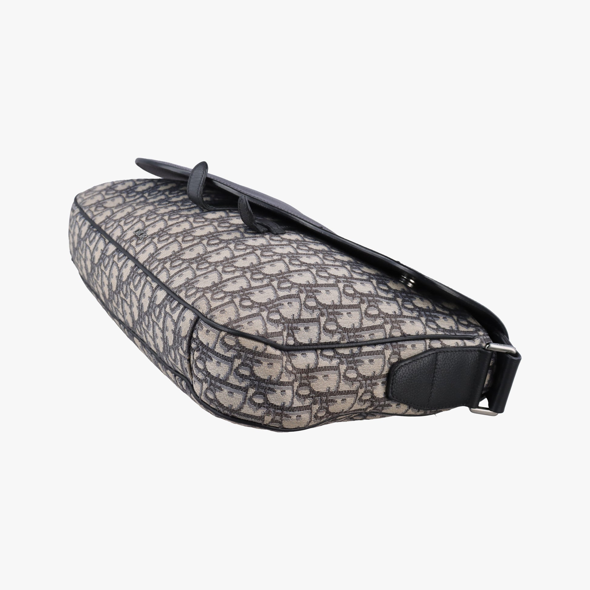 Oblique Saddle Navy×Black Jacquard×Leather 29-BO-1210オブリーク サドル ネイビー×ブラック ジャガード×レザー 29-BO-1210
