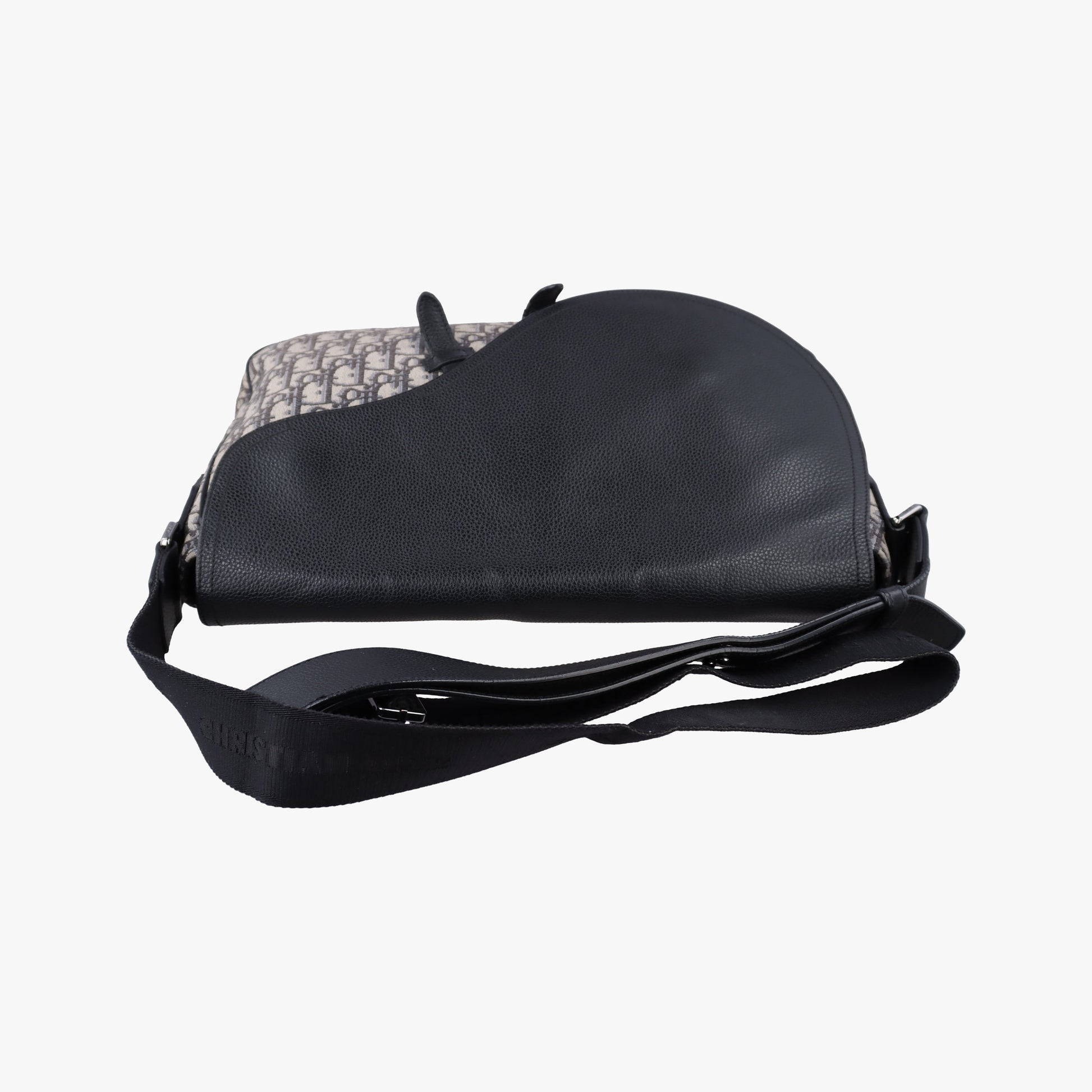Oblique Saddle Navy×Black Jacquard×Leather 29-BO-1210オブリーク サドル ネイビー×ブラック ジャガード×レザー 29-BO-1210
