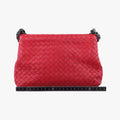 Intrecciato Olimpia Red lambskin B06397585Cイントレチャート オリンピア レッド ラムスキン B06397585C