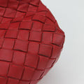 Intrecciato Olimpia Red lambskin B06397585Cイントレチャート オリンピア レッド ラムスキン B06397585C