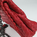 Intrecciato Olimpia Red lambskin B06397585Cイントレチャート オリンピア レッド ラムスキン B06397585C