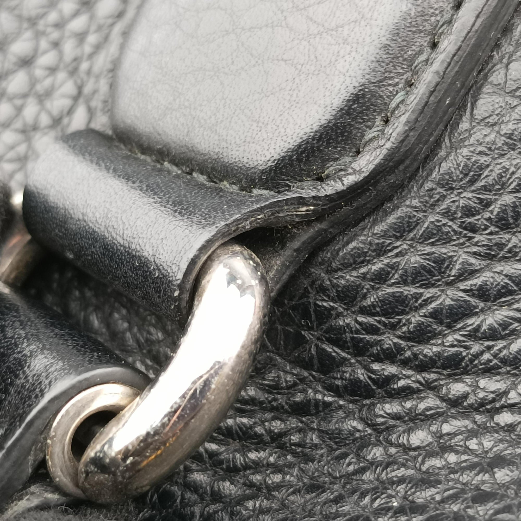 Interlocking G Logo Soho Tote Black Leather 368602 G017454241インターロッキングG ソーホー トート ブラック レザー 368602 G017454241