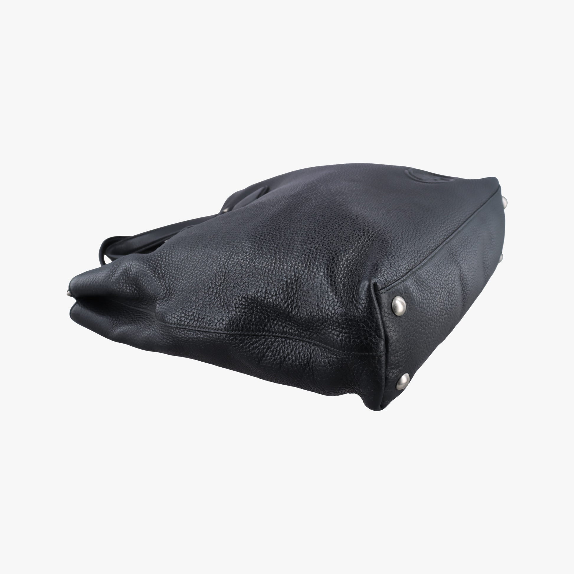 Interlocking G Logo Soho Tote Black Leather 368602 G017454241インターロッキングG ソーホー トート ブラック レザー 368602 G017454241