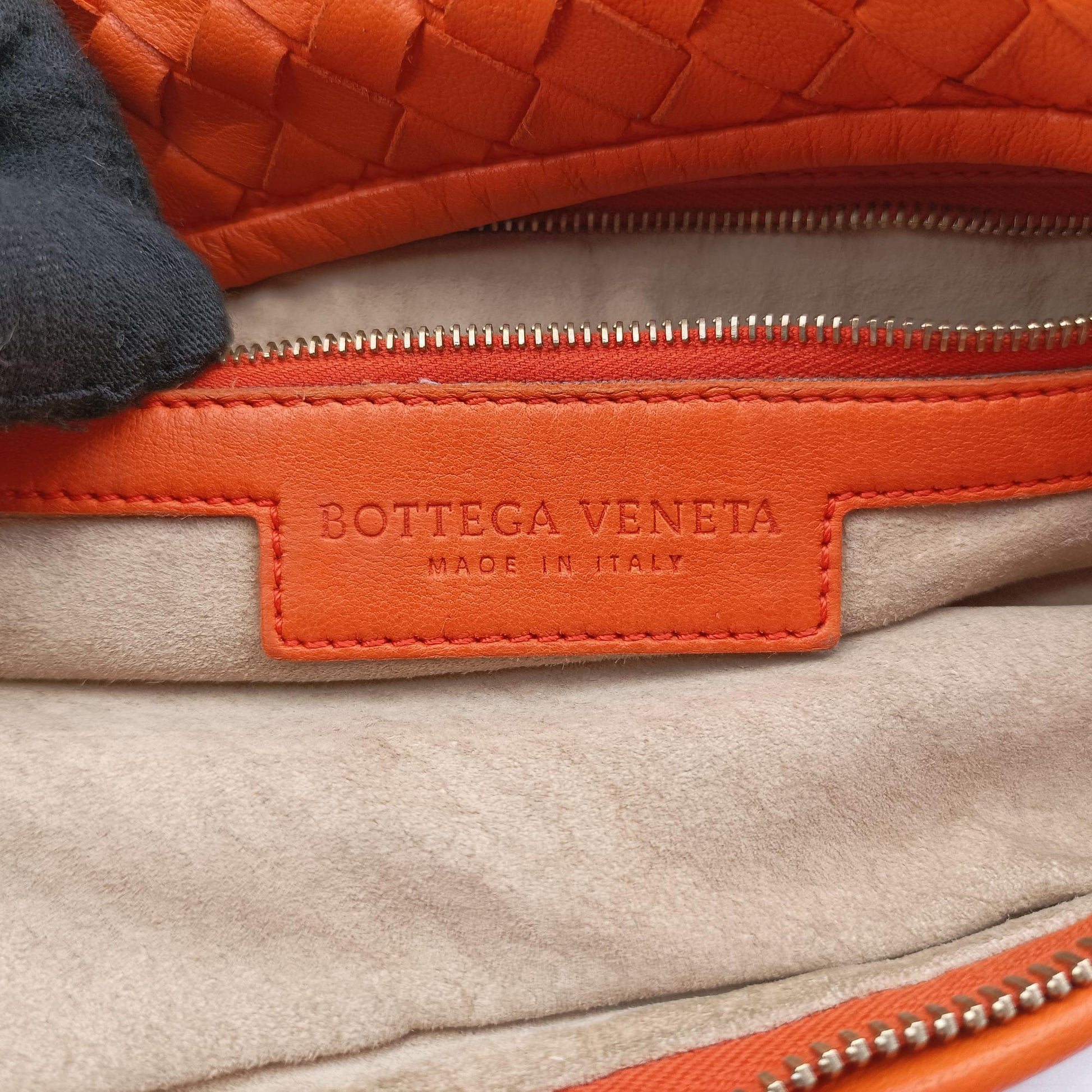 Intrecciato Orange lambskin 115653 V0013 7501イントレチャート オレンジ ラムスキン 115653 V0013 7501