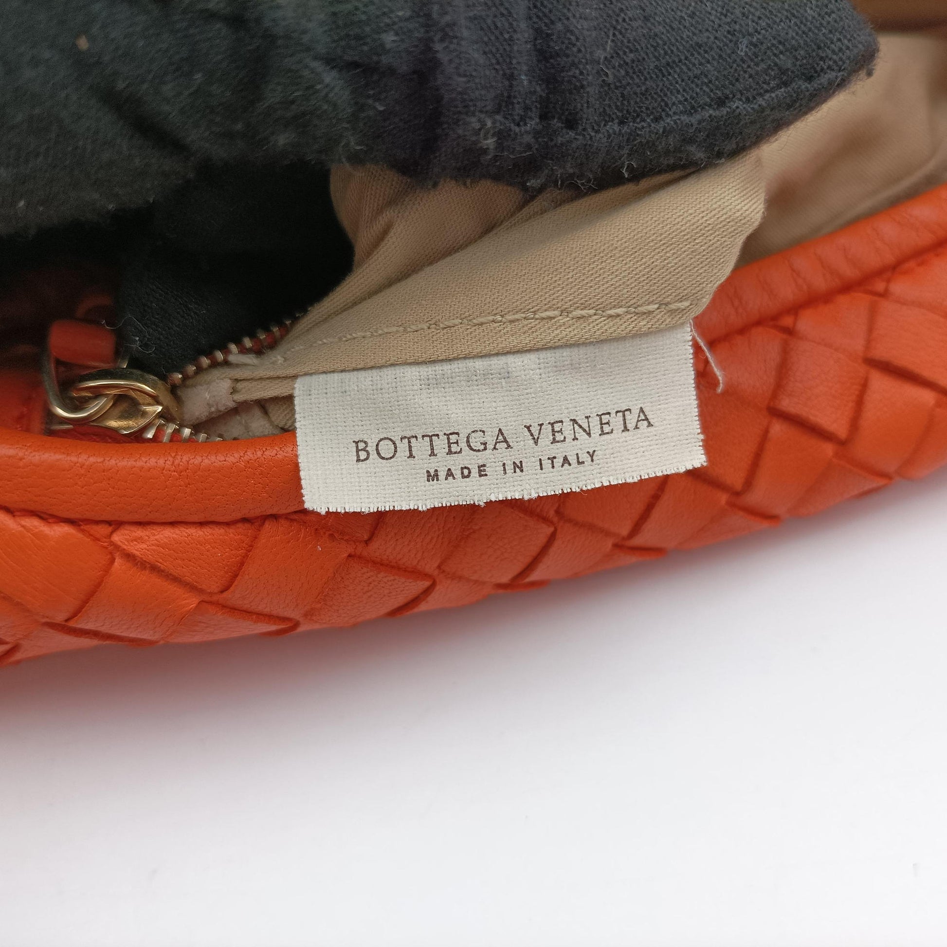 Intrecciato Orange lambskin 115653 V0013 7501イントレチャート オレンジ ラムスキン 115653 V0013 7501