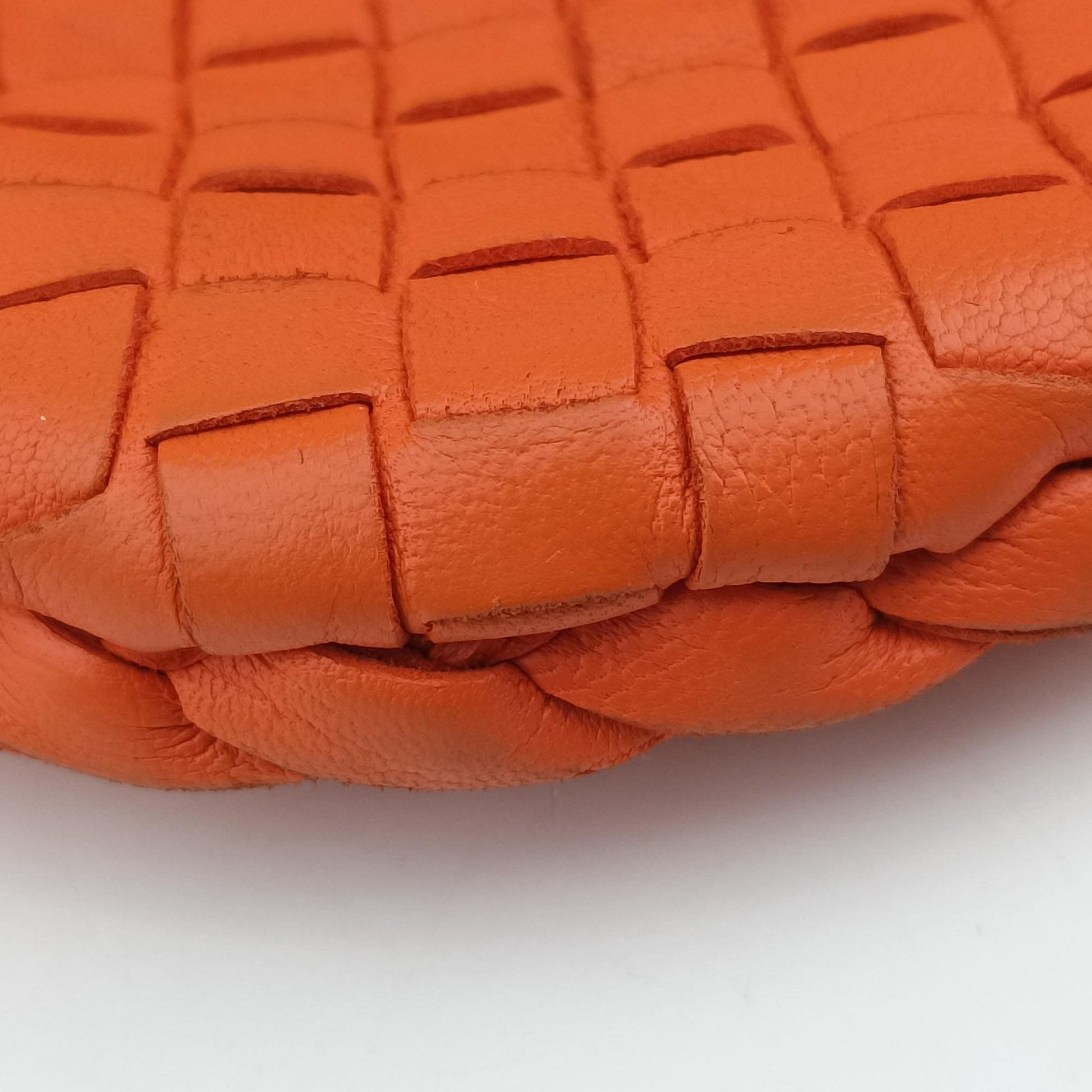 Intrecciato Orange lambskin 115653 V0013 7501イントレチャート オレンジ ラムスキン 115653 V0013 7501