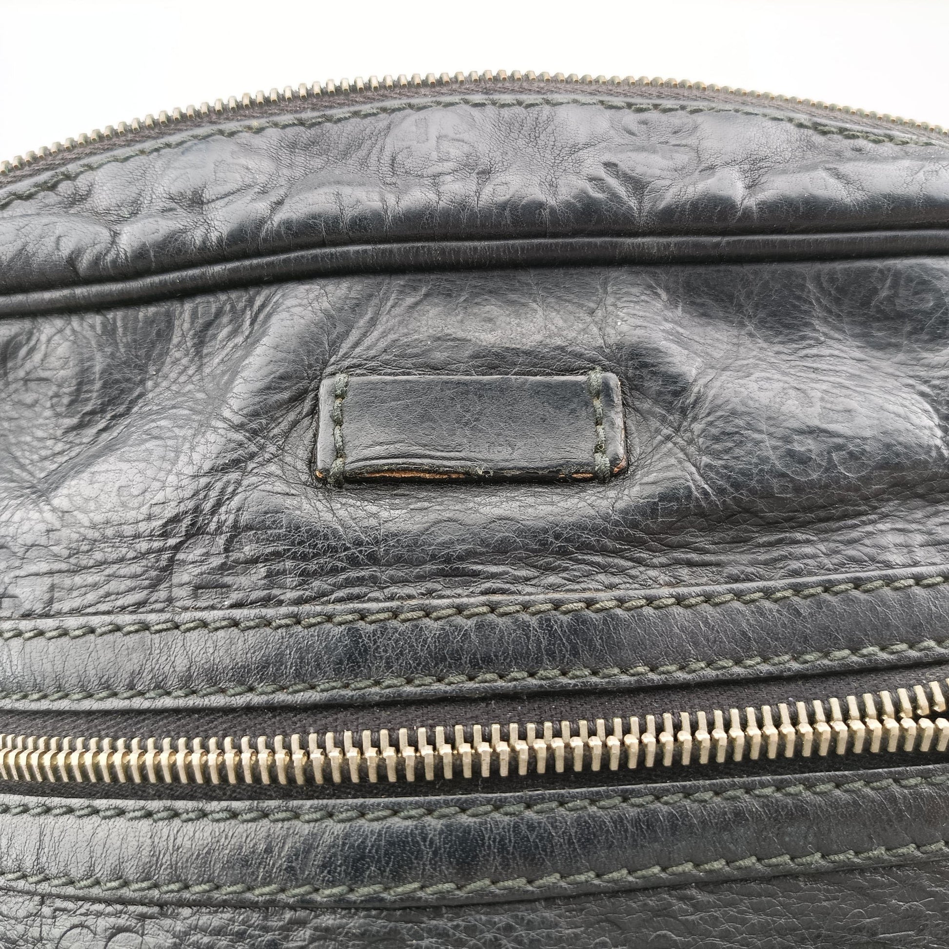 GG Imprime Messenger Black Leather 201448 I7592314GGインプリメ メッセンジャー ブラック レザー 201448 I7592314