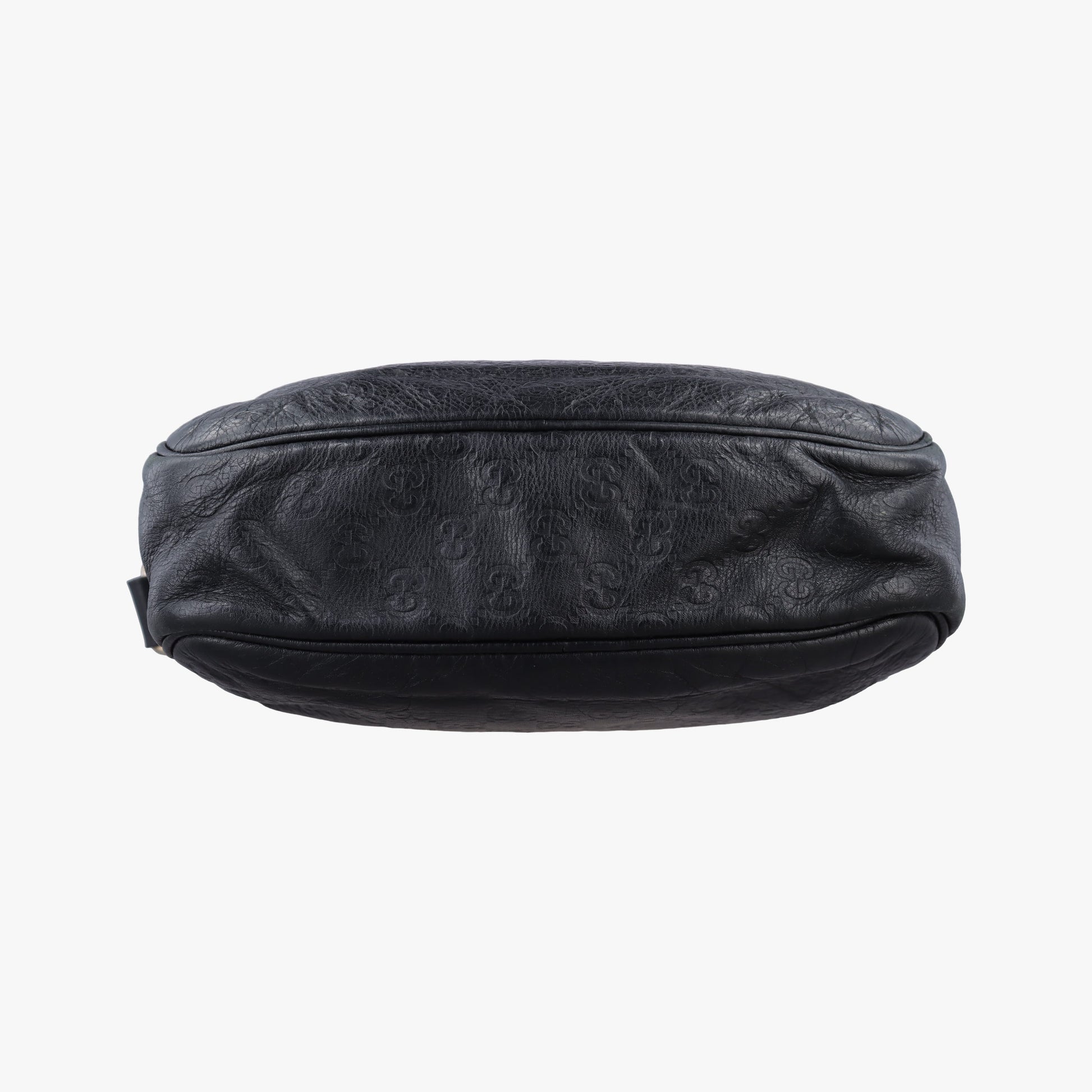 GG Imprime Messenger Black Leather 201448 I7592314GGインプリメ メッセンジャー ブラック レザー 201448 I7592314