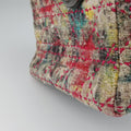 Lady Dior Multicolor Tweed Wool × Metallic Leather 02-MA-0171レディディオール マルチカラー ツイード  × メタリックレザー  02-MA-0171