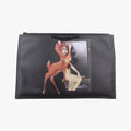 Bambi Print Black Leather EX/0154バンビ プリント ブラック レザー EX/0154